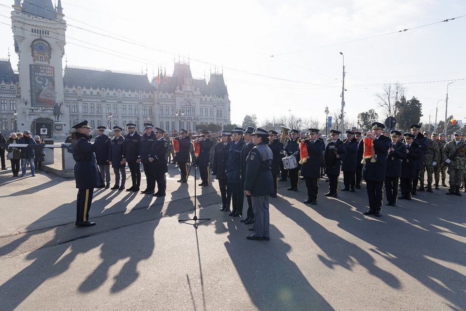 Eroii Revoluției din Decembrie 1989, omagiați la Iași în cadrul unui ceremonial solemn