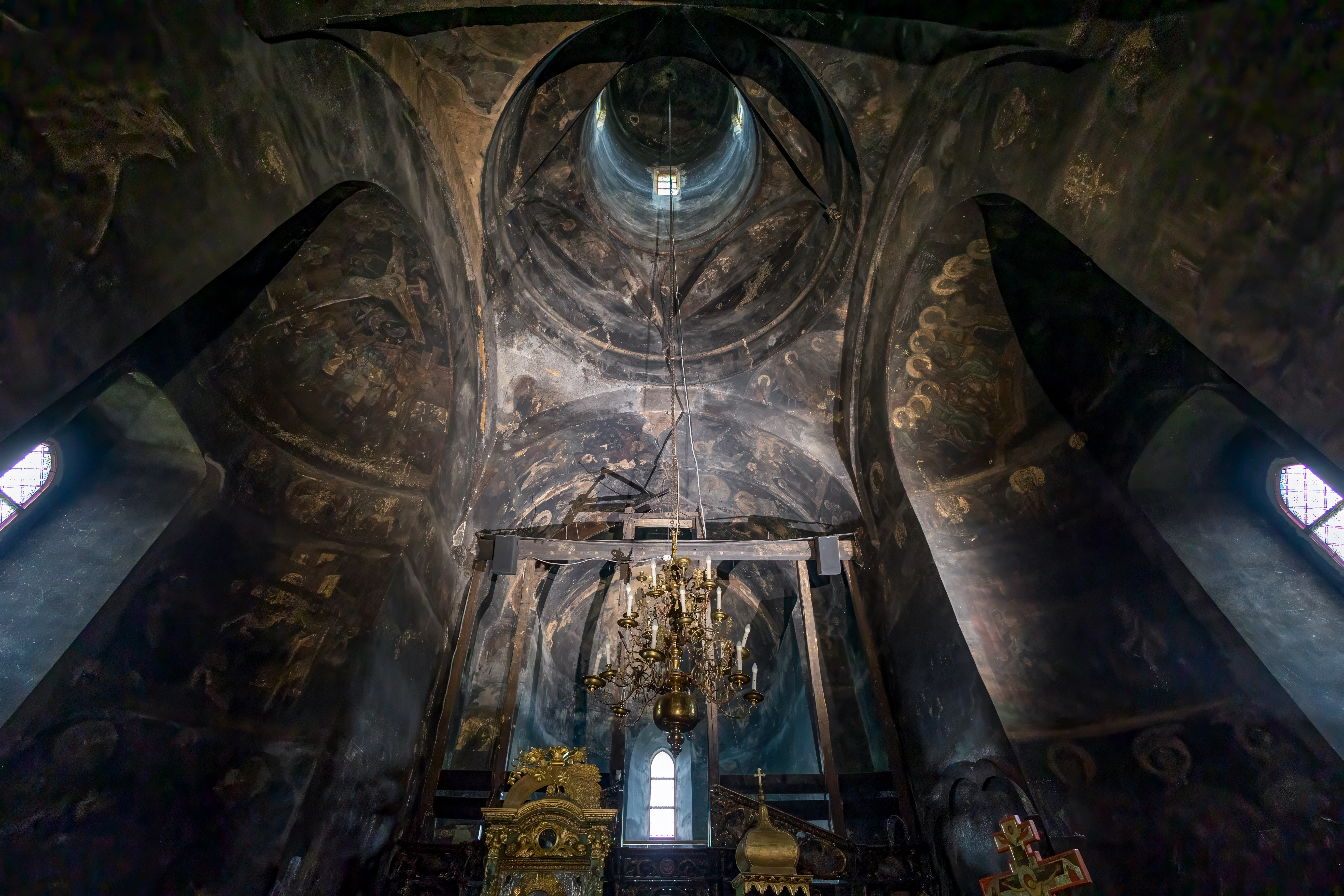 Comunicat demarare proiect: „Lucrări de conservare-restaurare a picturii murale de la Biserica «Sf. Gheorghe», oraș Hârlău, județul Iași, monument categoria A, având codul LMI IS-II-m-A-04178.01”