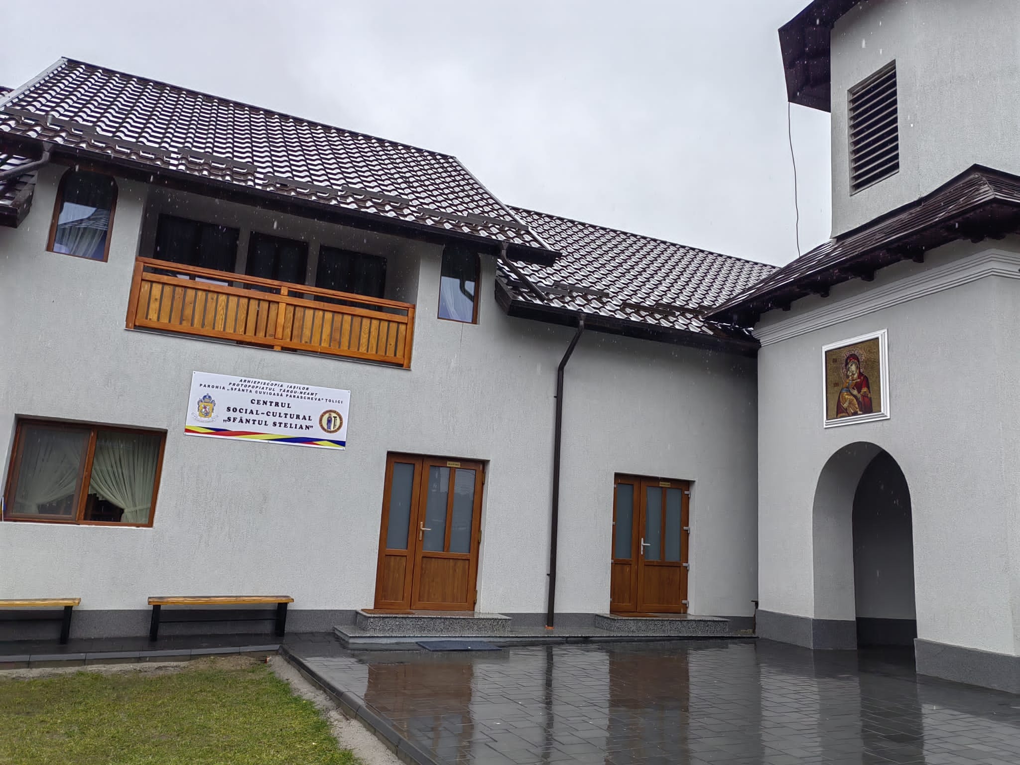 Centru social la  Parohia Țolici, județul Neamț