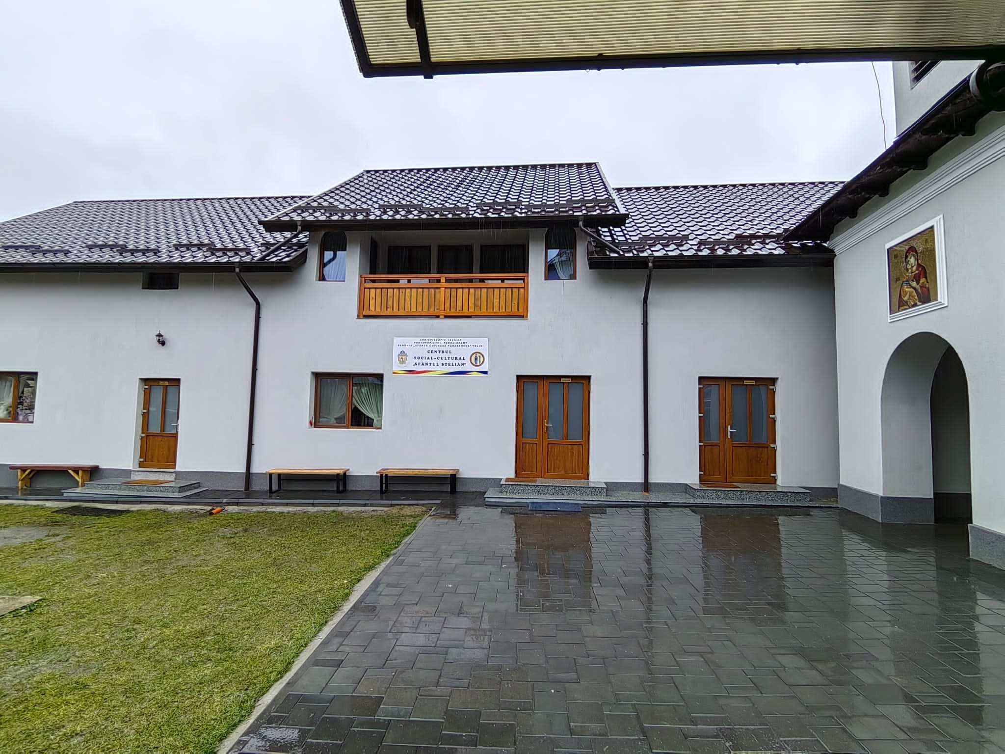 Centru social la  Parohia Țolici, județul Neamț