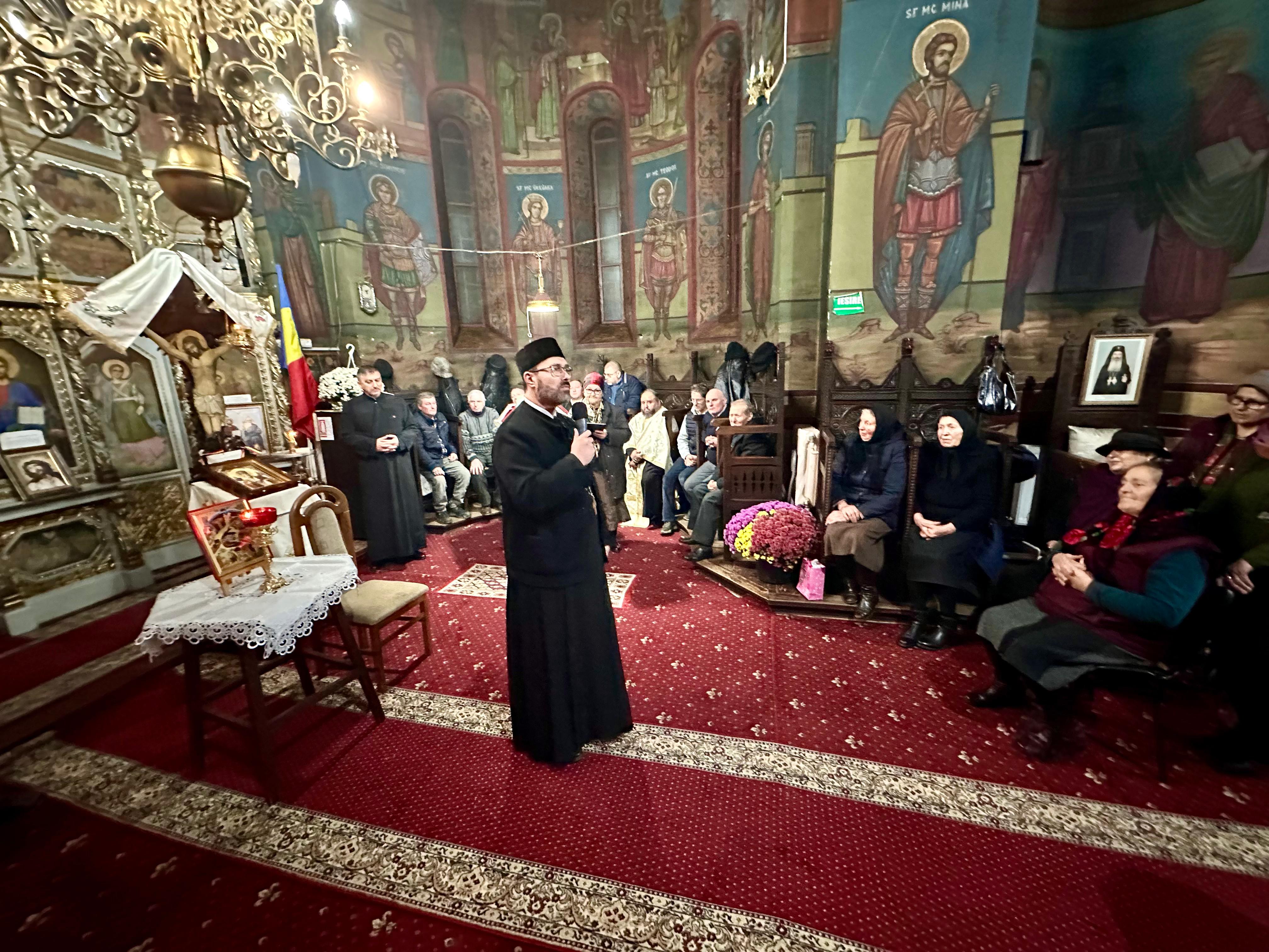 Seară duhovnicească la Parohia Covasna