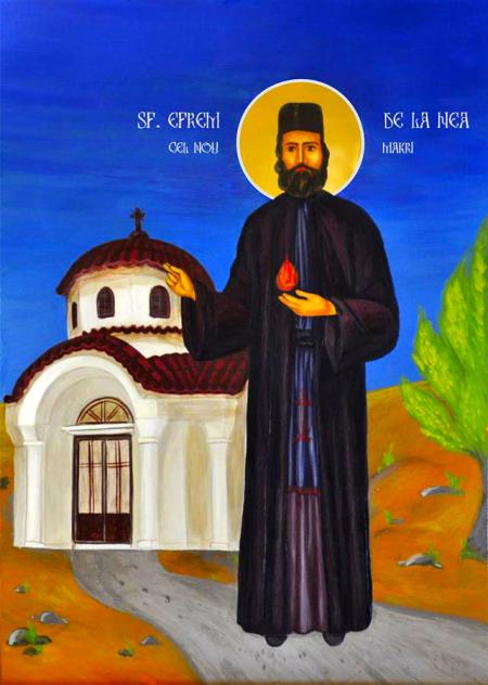 Sfântul Cuvios Mucenic Efrem cel Nou
