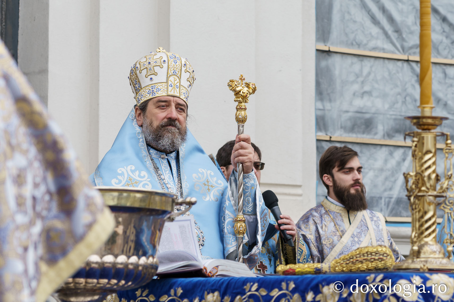 Boboteaza, sărbătorită cu evlavie la Catedrala Mitropolitană din Iași