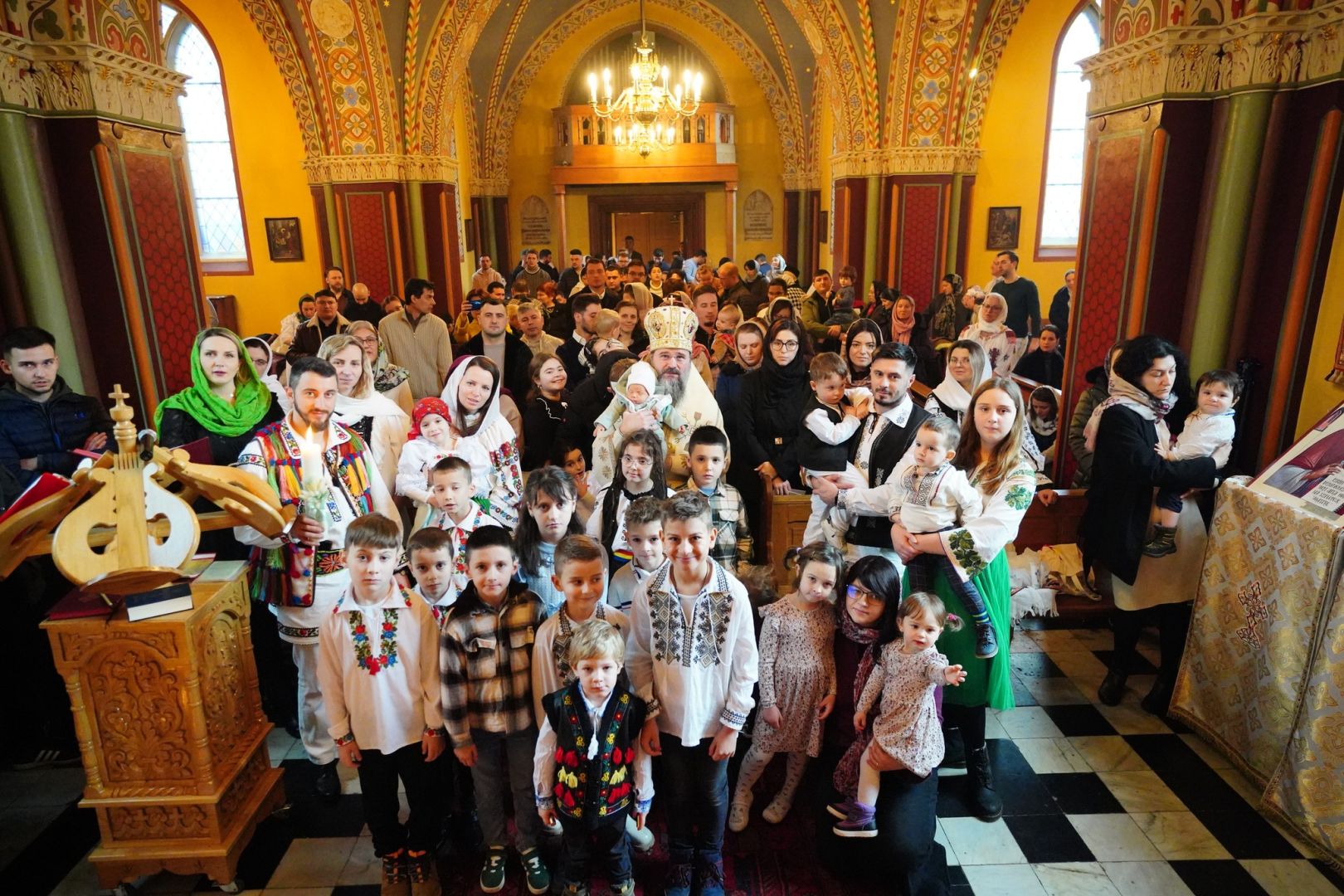 Episcopul Macarie i-a vizitat pe credincioșii din Germania și Danemarca