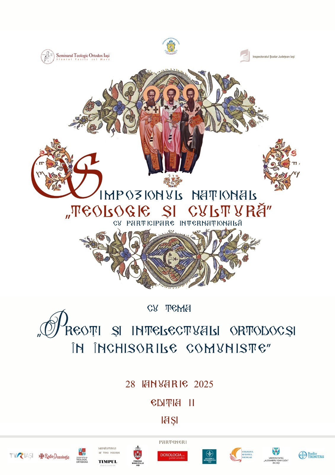 Evenimente care vor avea loc în Arhiepiscopia Iaşilor, în perioada 26 ianuarie – 1 februarie 2025