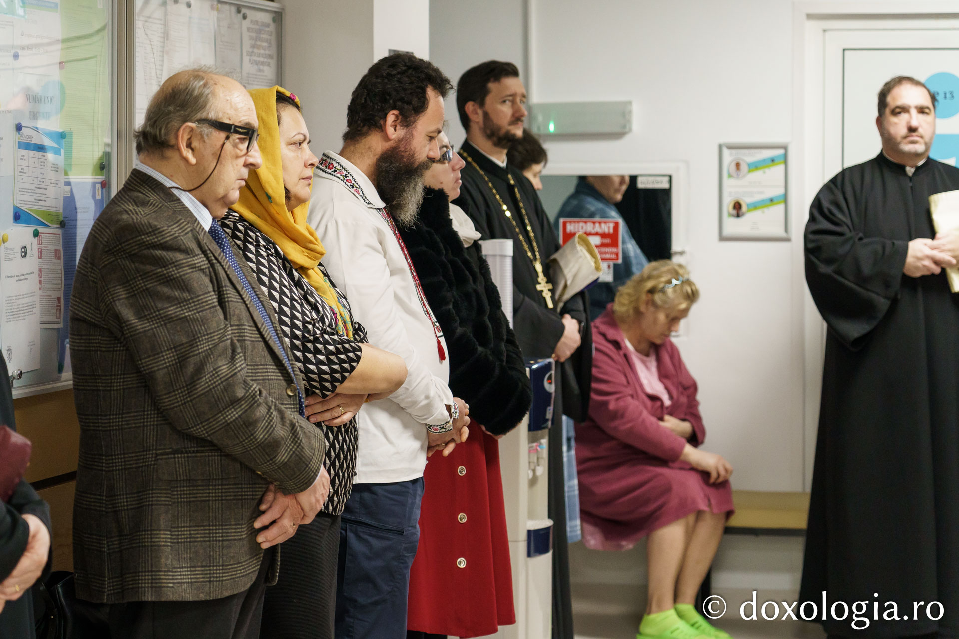 Slujbă arhierească și binecuvântare la Spitalul „Providența”