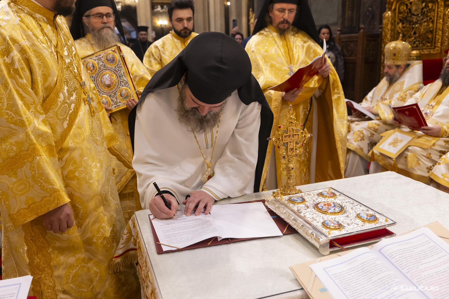 Hirotonie PS Nectarie de Bogdania, Preafericitul Părinte Patriarh Daniel,
