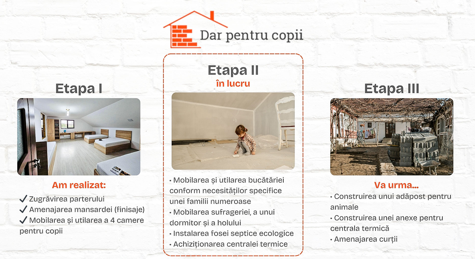 Mai mult decât o casă: un cămin călduros pentru creșterea armonioasă a celor 9 copii ai familiei Rica