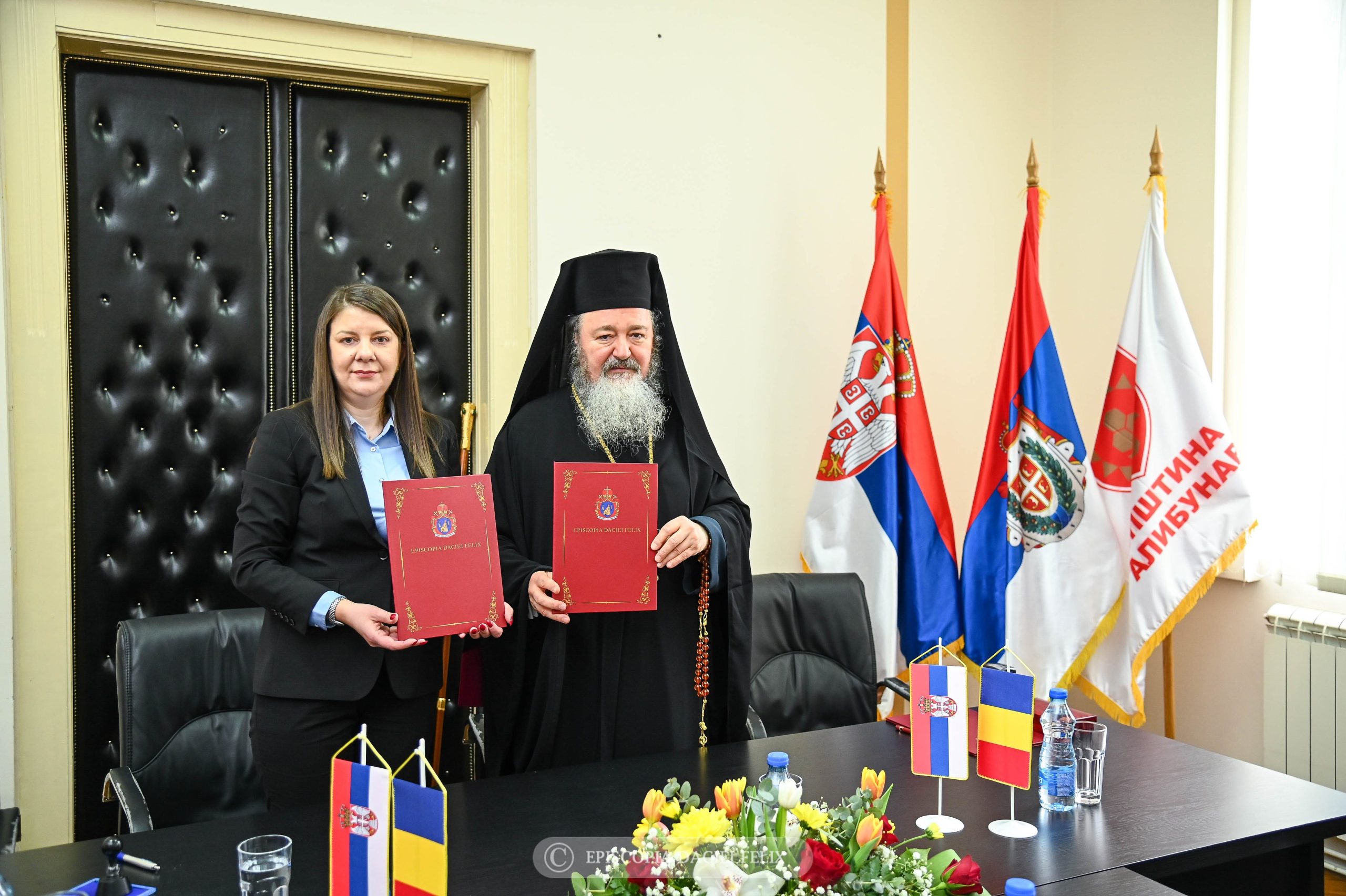 Protocol de colaboare semnat la Primăria Comunei Alibunar Protocol de colaboare semnat la Primăria Comunei Alibunar