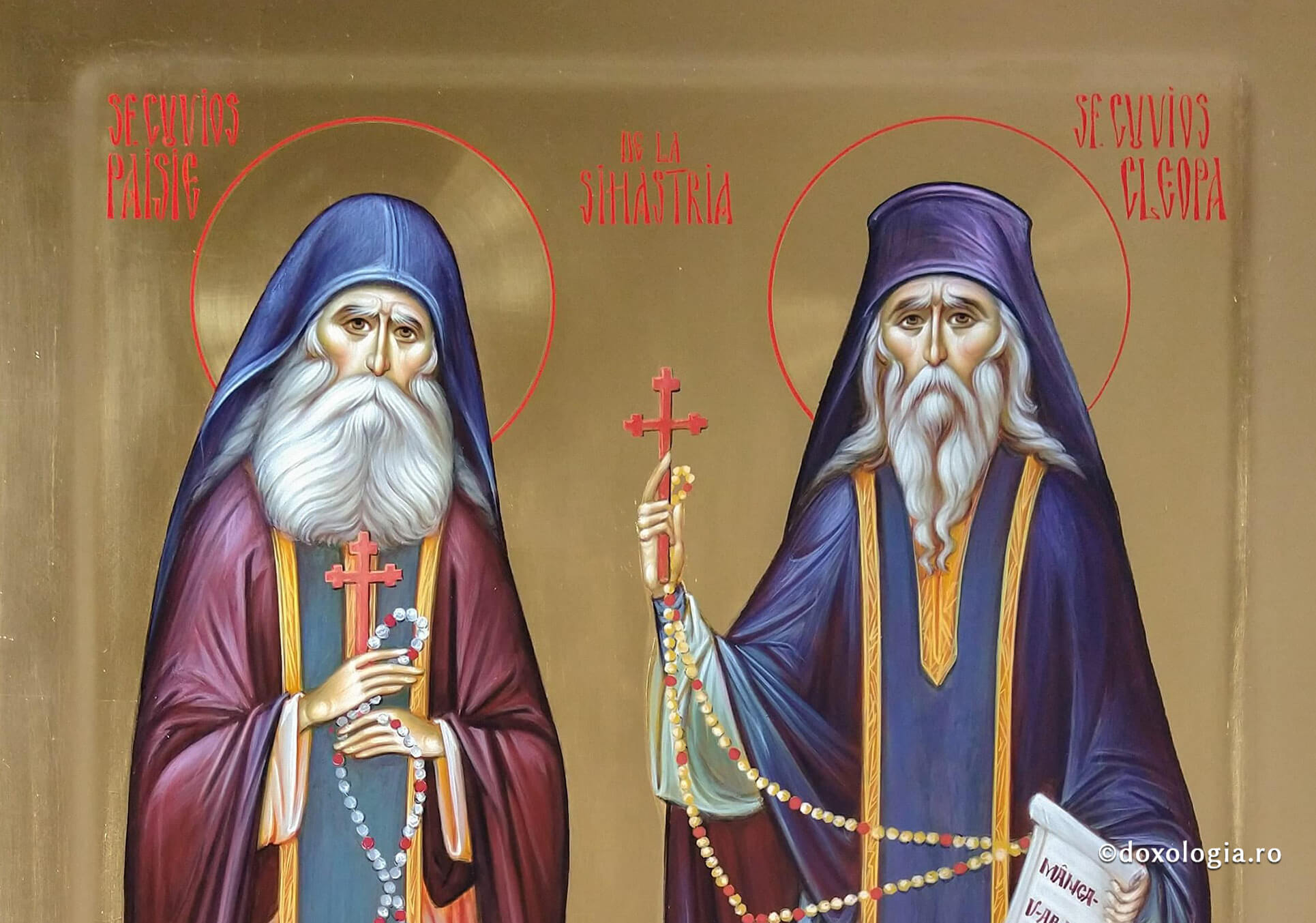 Sfinții Cuvioși Cleopa și Paisie de la Sihăstria Sfinții Cuvioși Cleopa și Paisie de la Sihăstria