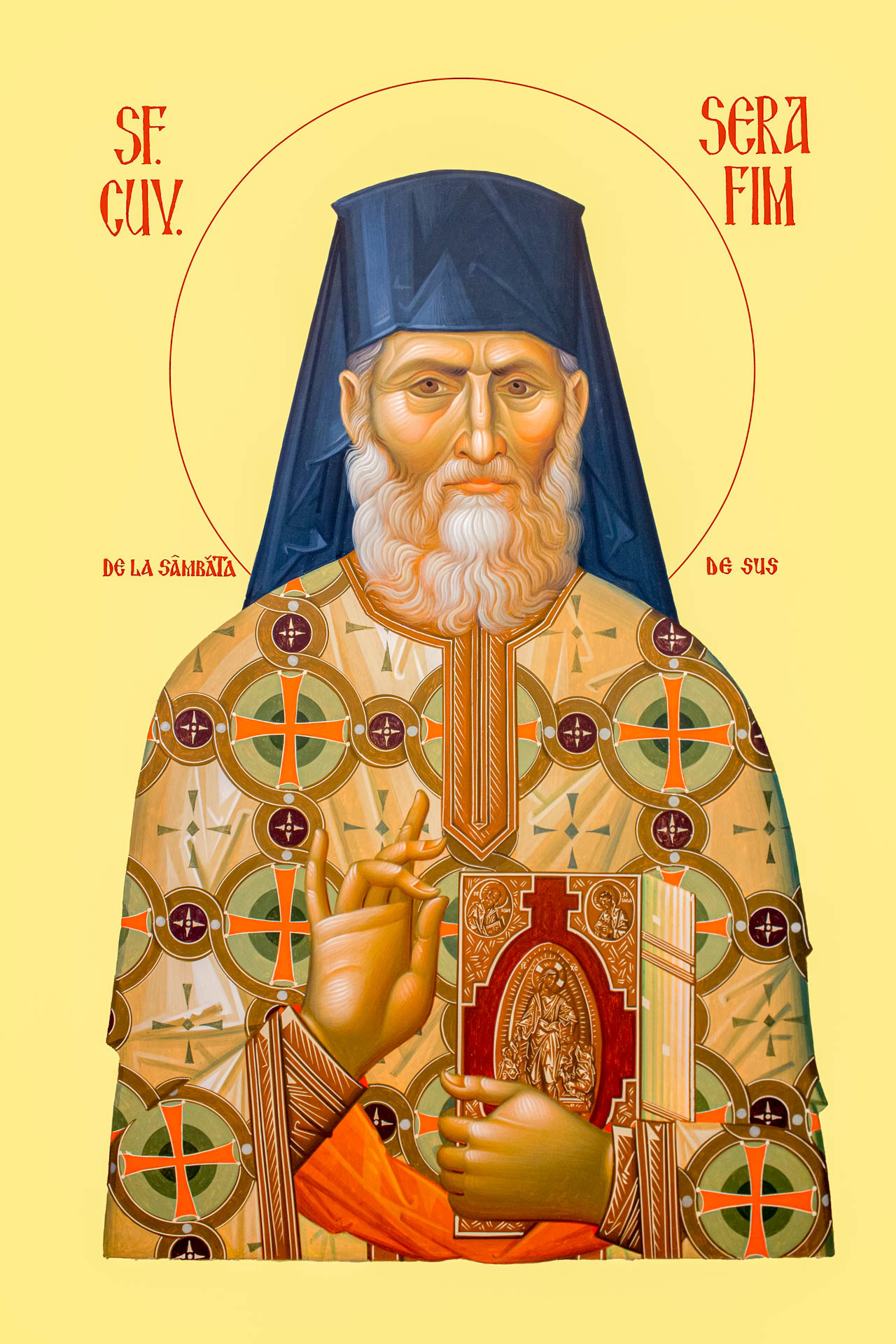 Sfântul Cuvios Serafim cel Răbdător de la Sâmbăta de Sus Sfântul Cuvios Serafim cel Răbdător de la Sâmbăta de Sus