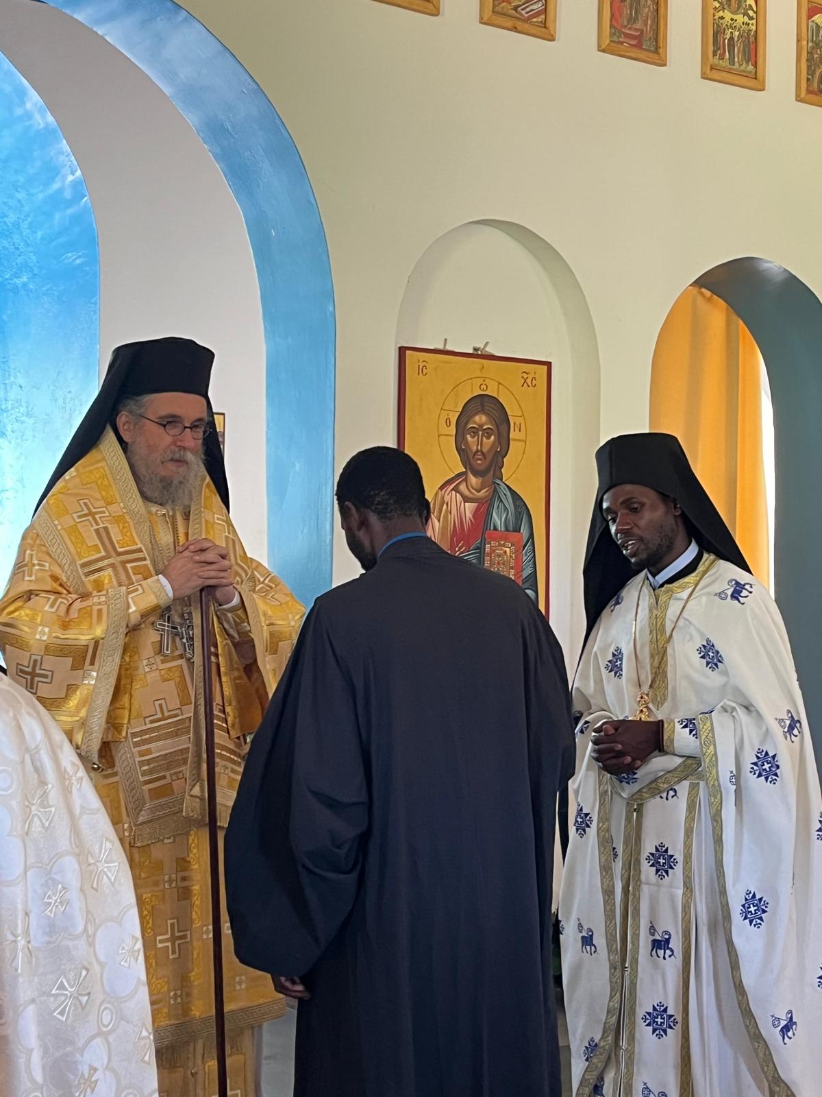 Slujbă arhierească în parohia din satul Ibogo