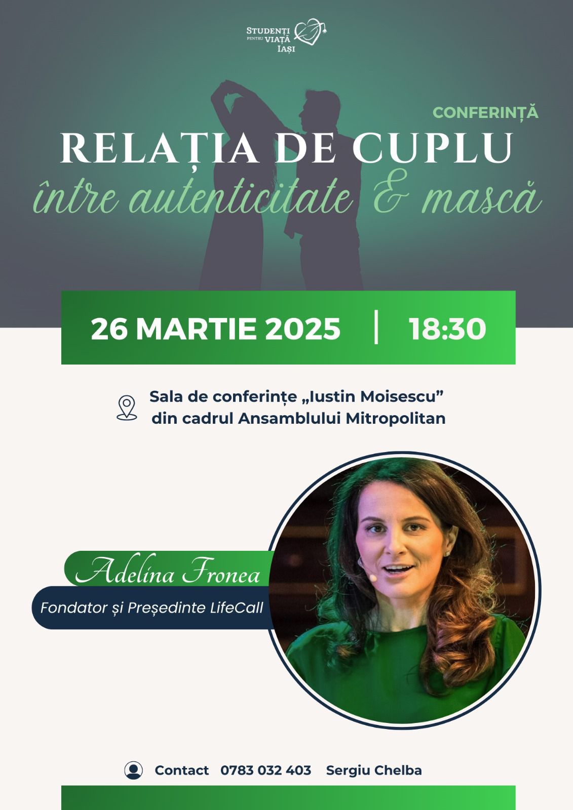 Evenimente care vor avea loc în Arhiepiscopia Iaşilor, în perioada 23-29 martie 2025 conferință