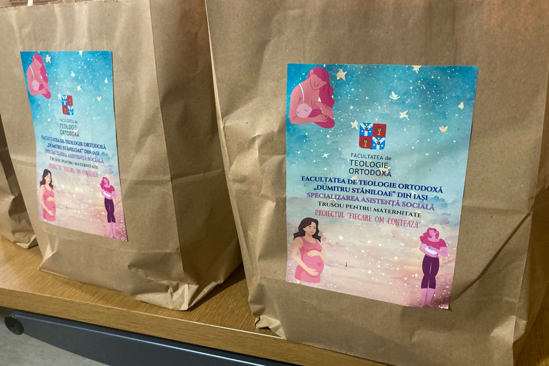 Activitate ProVita desfășurată de studenții de la Asistență Socială din cadrul Facultății de Teologie Ortodoxă din Iași