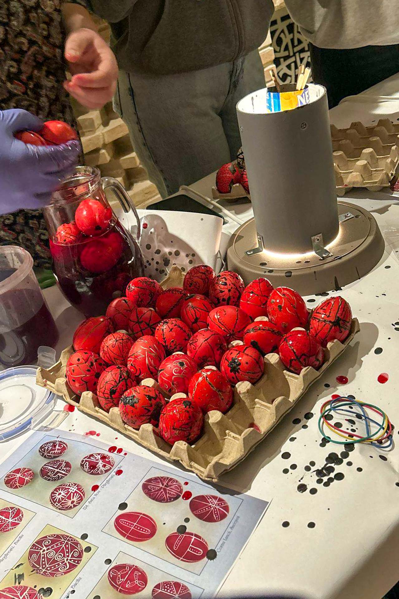 Atelier de încondeiat ouă la Muzeul Mitropolitan – Tradiție și creativitate