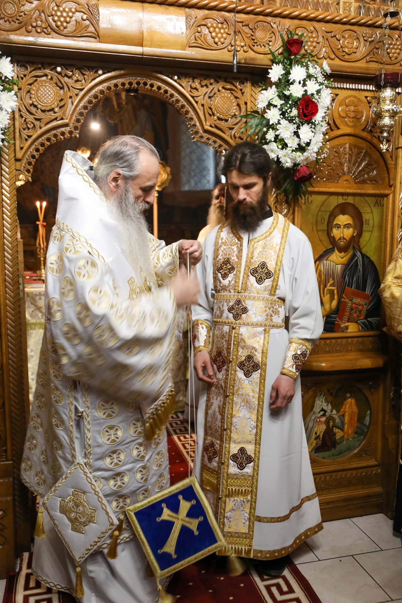 Binecuvântare arhierească la Mănăstirea din Codrii Pașcanilor, în Duminica Sfântului Ioan Scărarul