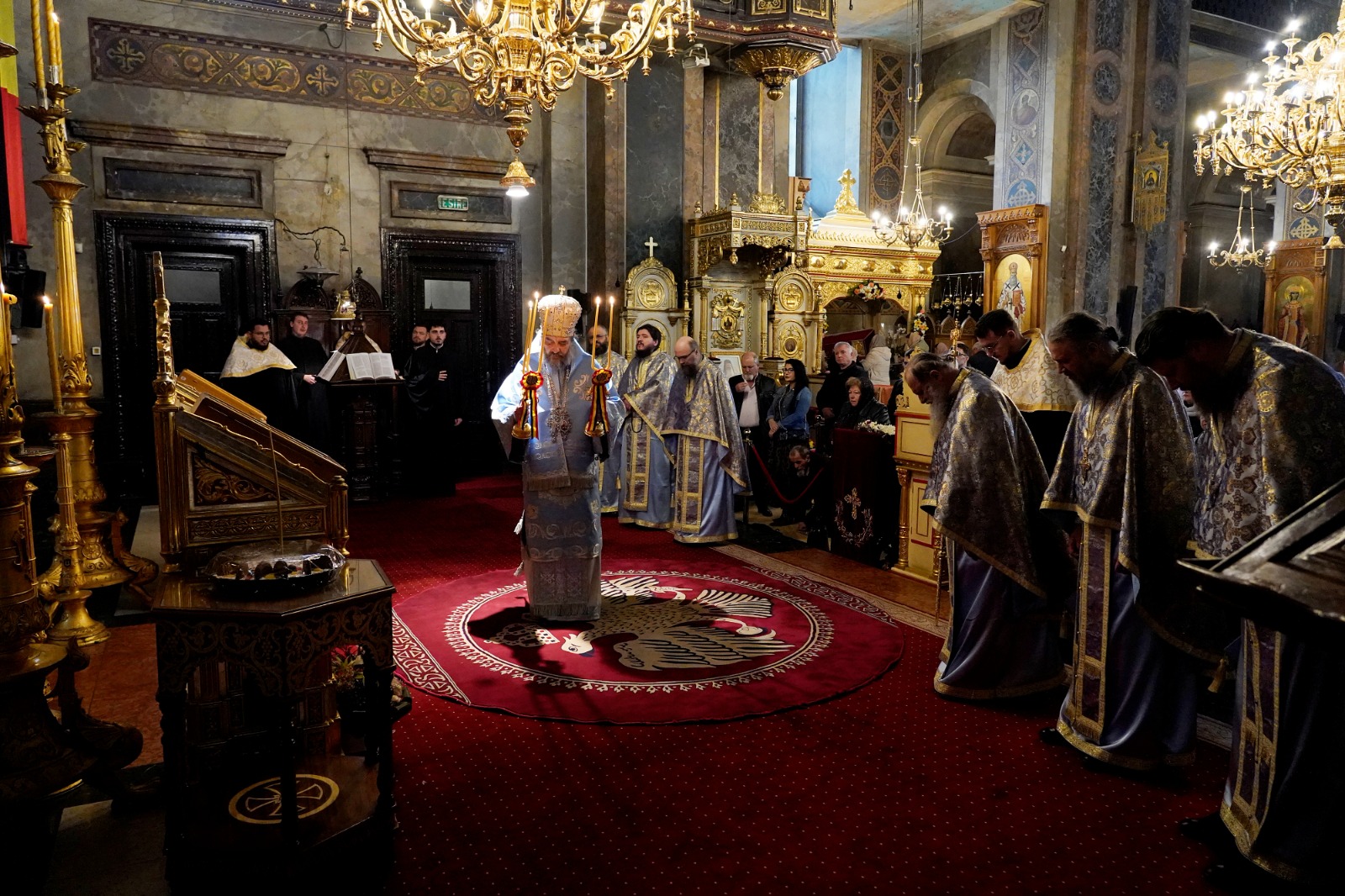 Buna Vestire la Catedrala Mitropolitană din Iași: „Să devenim și noi purtători de Dumnezeu, precum Maica Domnului, prin Sfintele Taine”