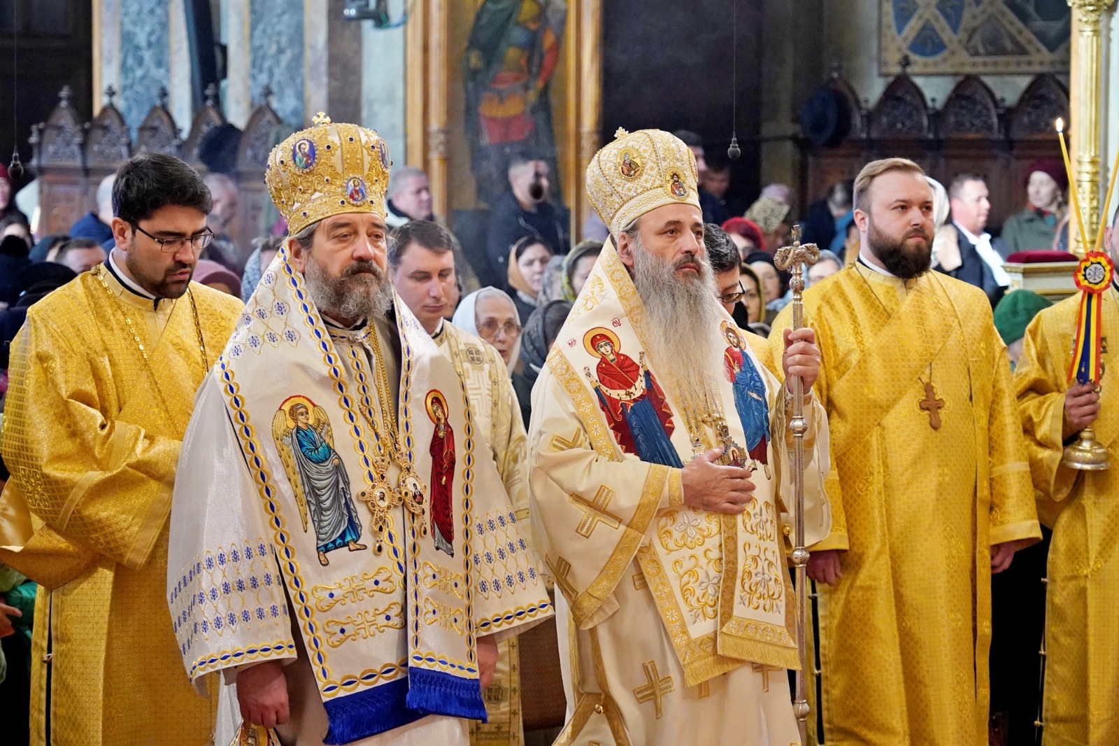 Duminica Ortodoxiei la Catedrala Mitropolitană din Iași IPS Teofan PS Nichifor Botoșăneanul