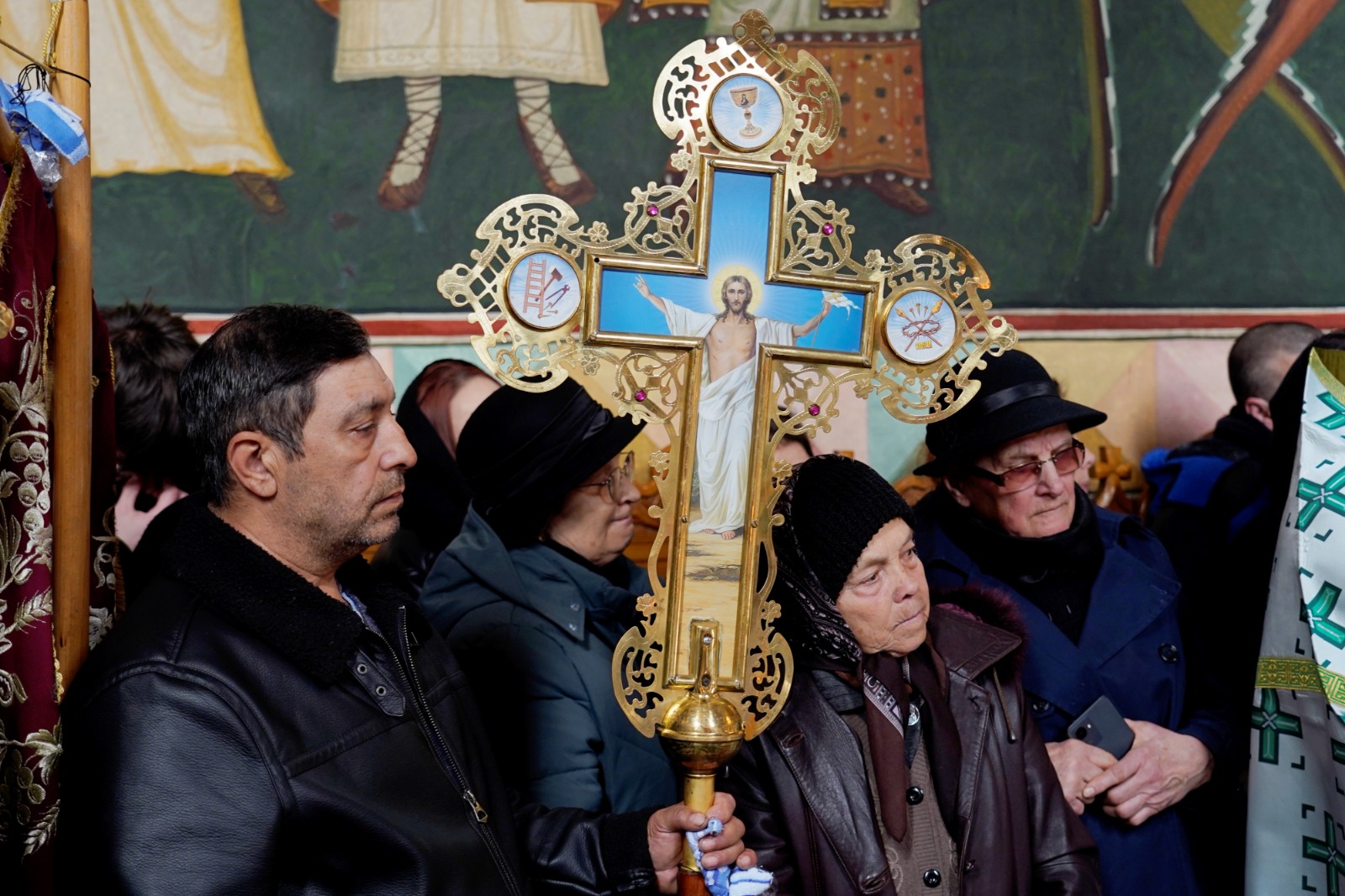 Mama starețului Mănăstirii Neamț, Elvira Sauciuc, a fost înmormântată