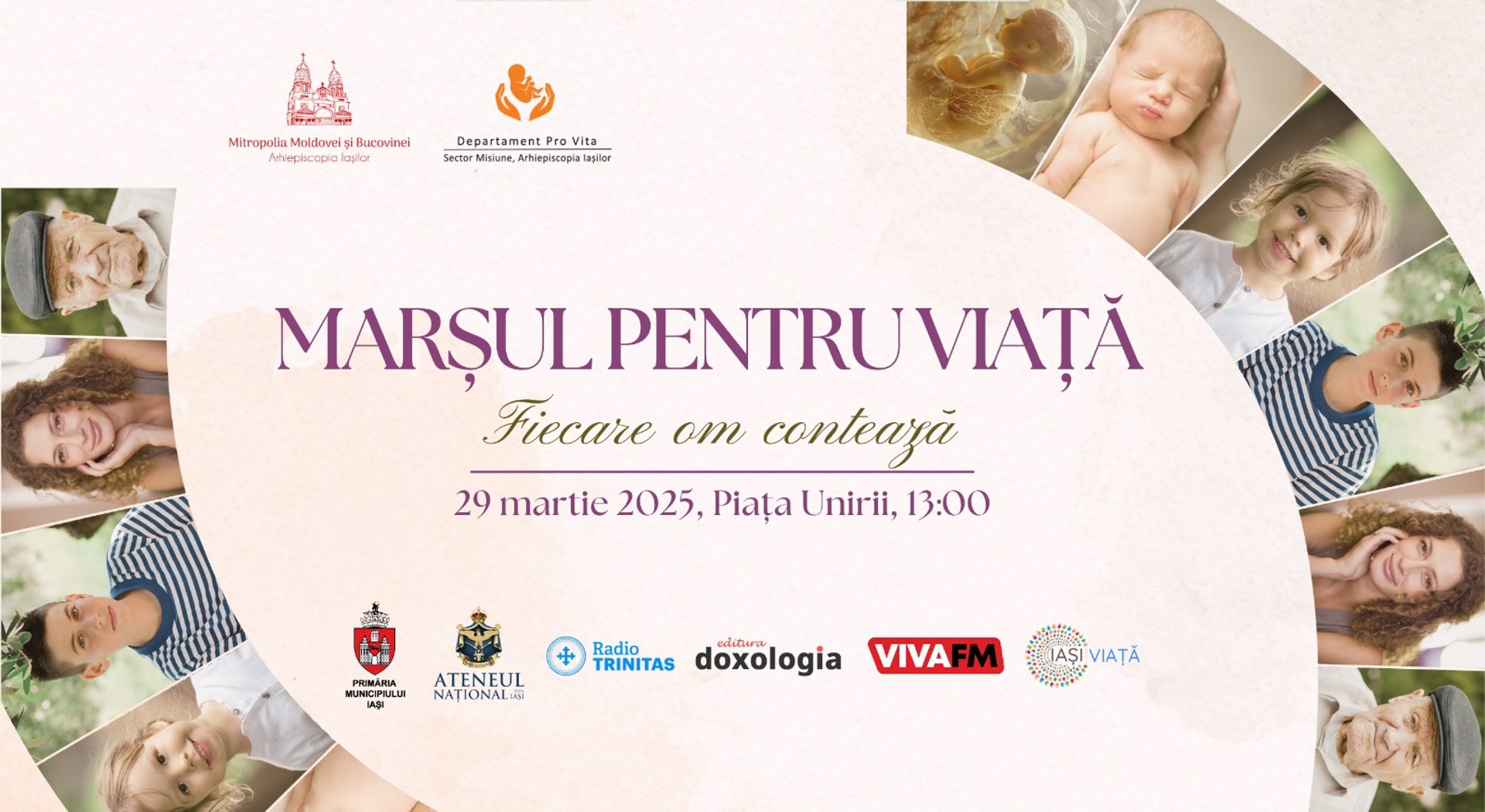 Fiecare om contează: Marșul pentru viață 2025 adună comunitatea în sprijinul vieții