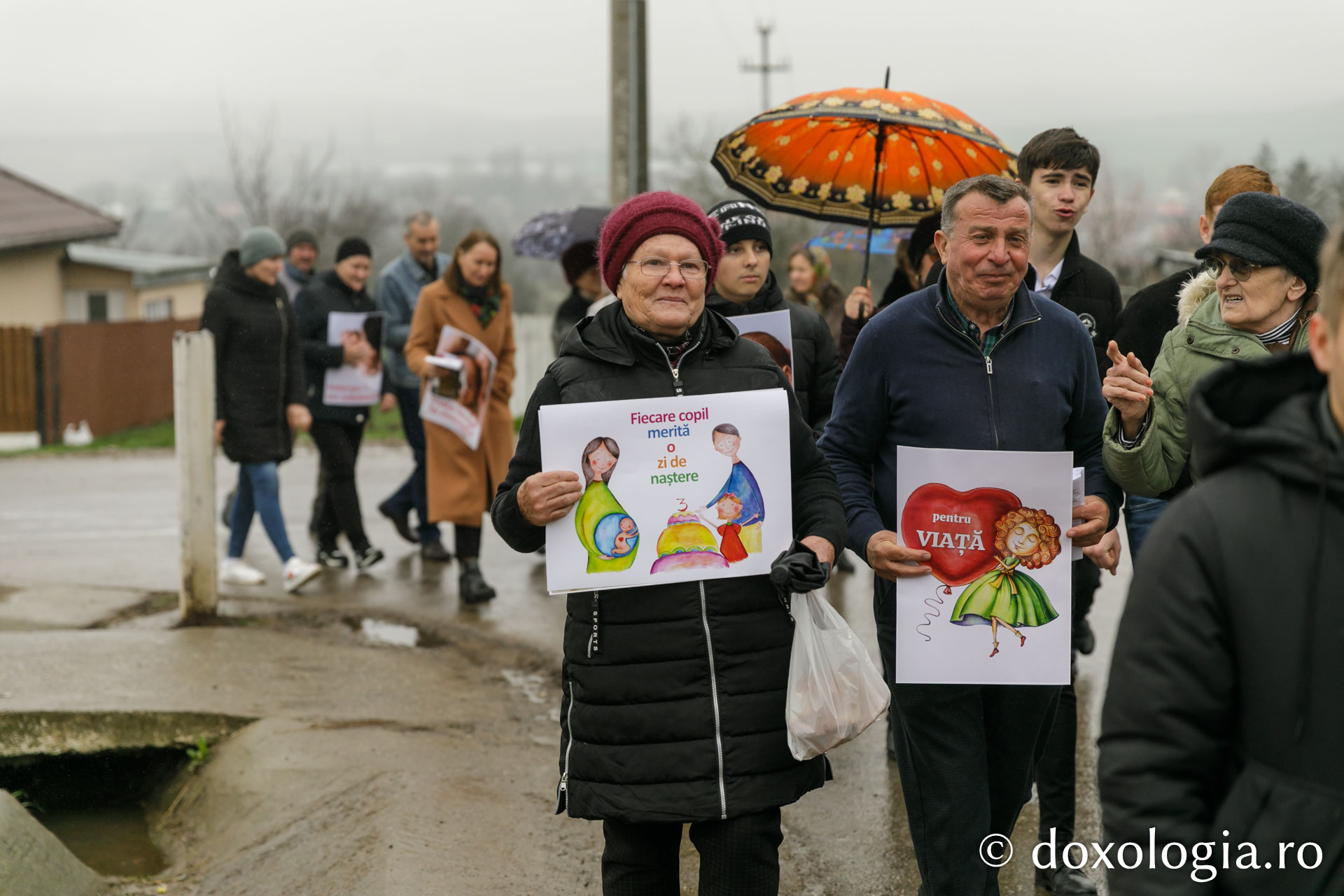 „Marșul pentru viață” la Scânteia