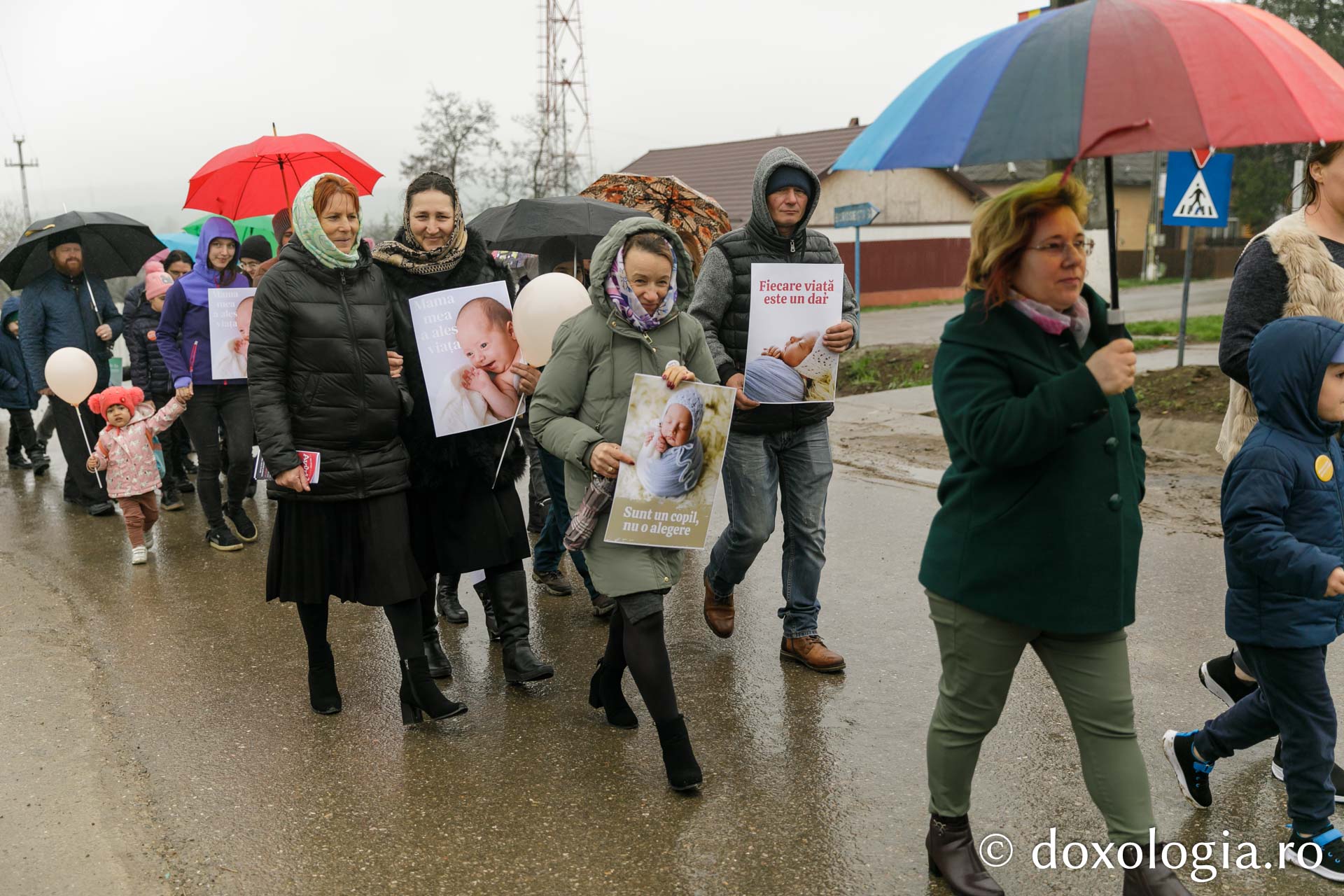 „Marșul pentru viață” la Scânteia