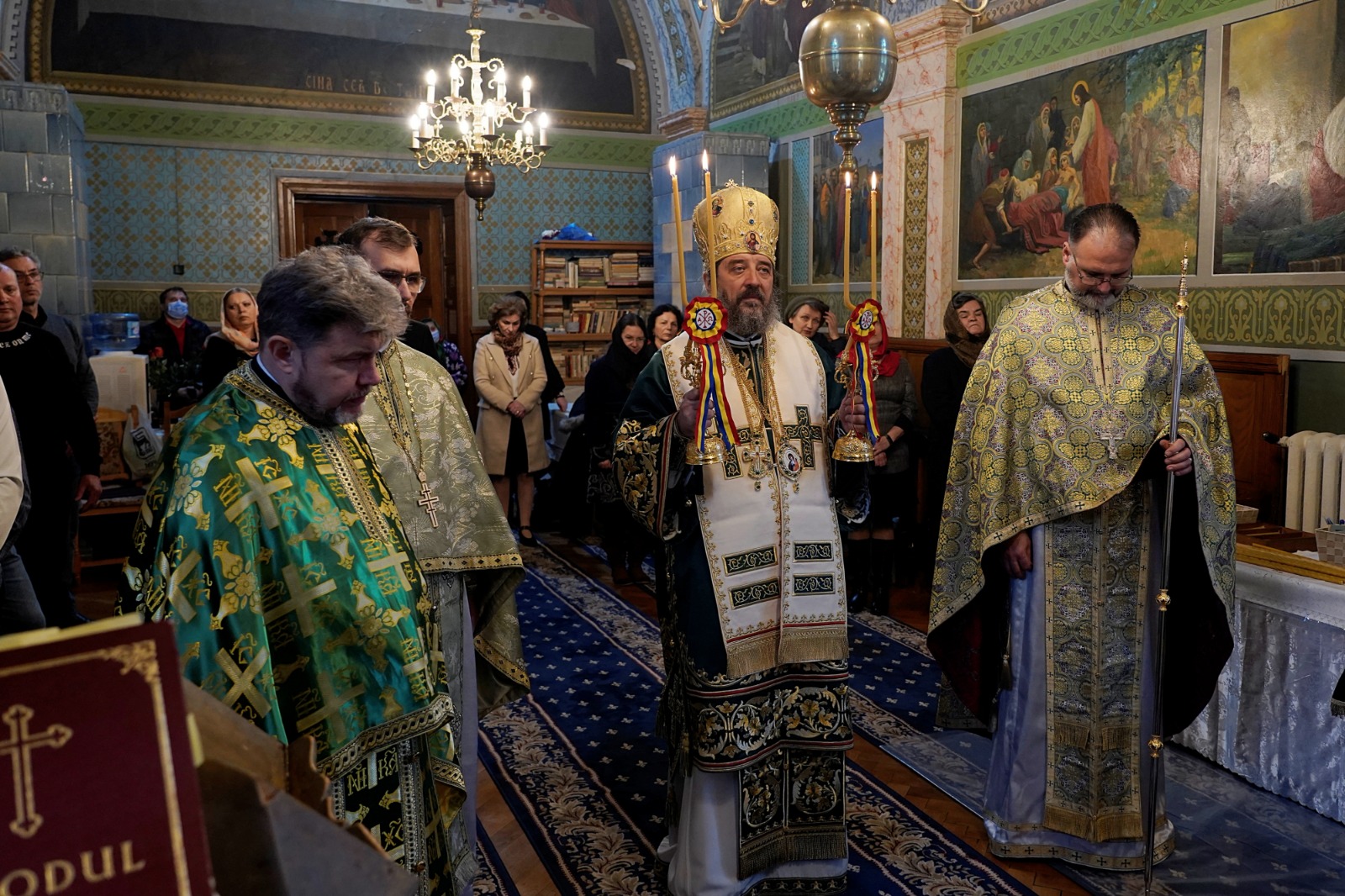 PS Nichifor Botoșăneanul, alături de medicii și pacienții Secției Pașcanu de la Spitalul Clinic de Pneumoftiziologie din Iaşi