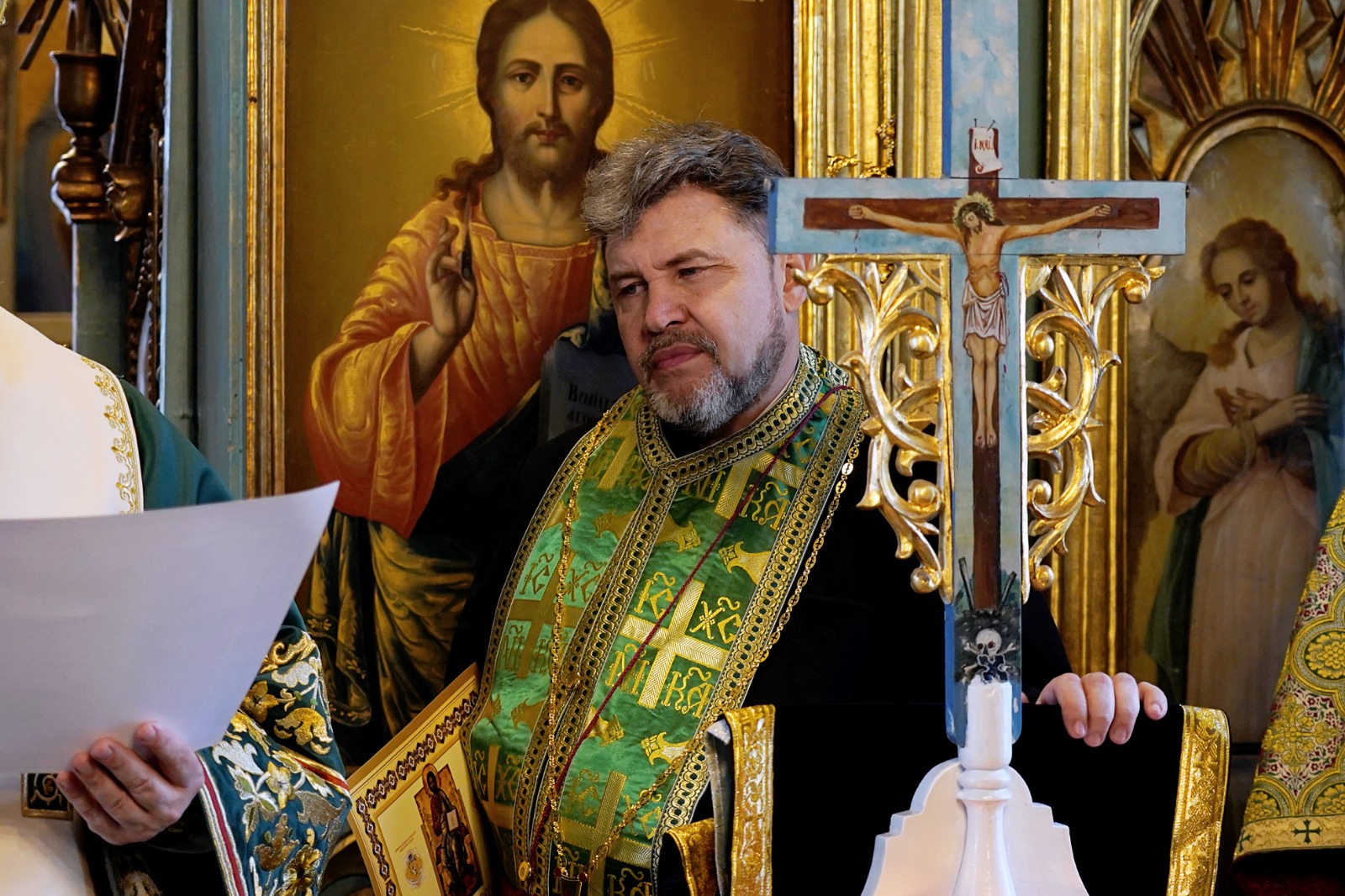 PS Nichifor Botoșăneanul, alături de medicii și pacienții Secției Pașcanu de la Spitalul Clinic de Pneumoftiziologie din Iaşi