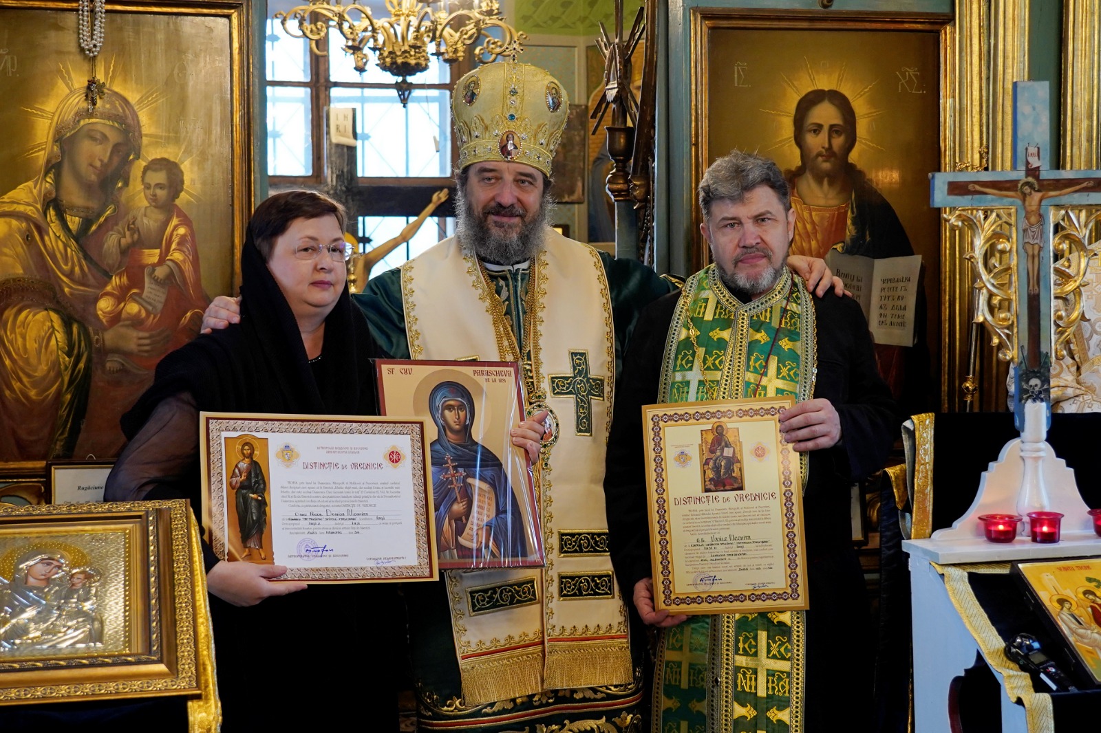 PS Nichifor Botoșăneanul, alături de medicii și pacienții Secției Pașcanu de la Spitalul Clinic de Pneumoftiziologie din Iaşi