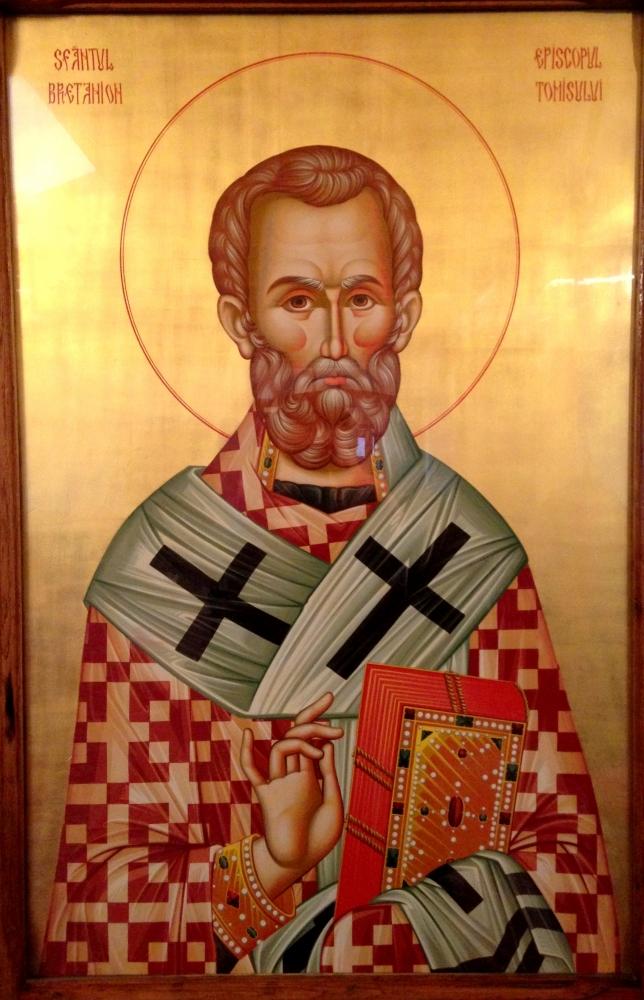 Sfântul Ierarh Bretanion, Episcopul Tomisului