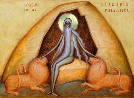 Sfântul Cuvios Macarie Romanul