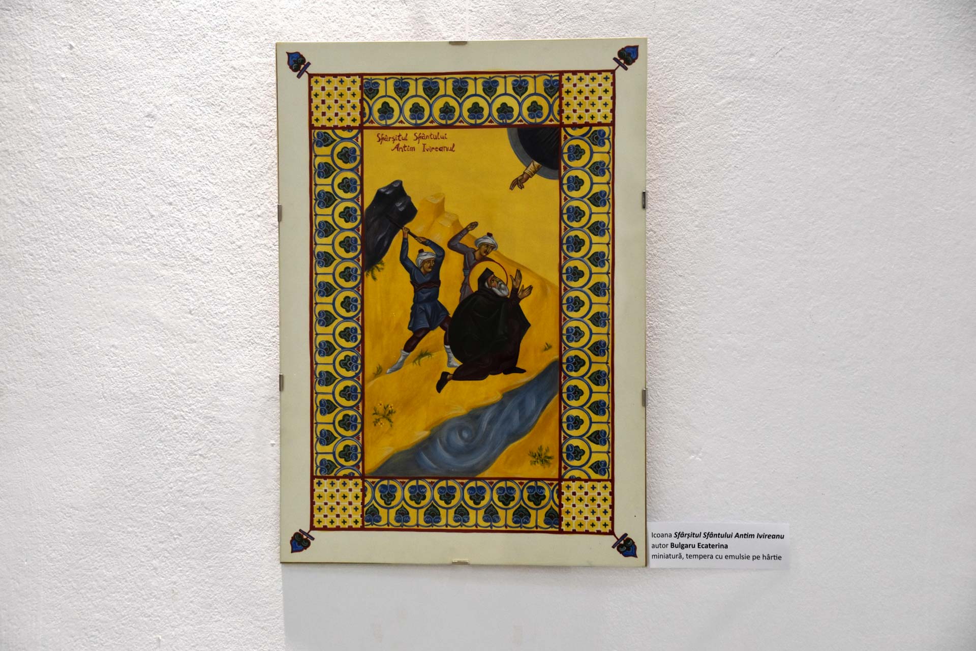 „Din tradiție în contemporaneitate”: Expoziție de artă sacră la Muzeul Județean Vaslui