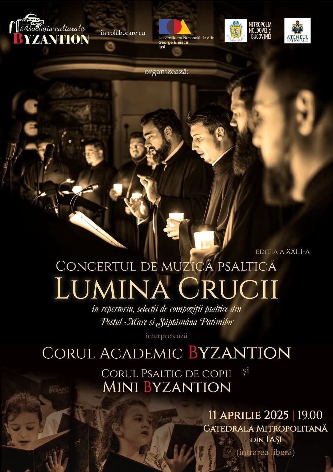 Evenimente care vor avea loc în Arhiepiscopia Iaşilor, în perioada 6-12 aprilie 2025