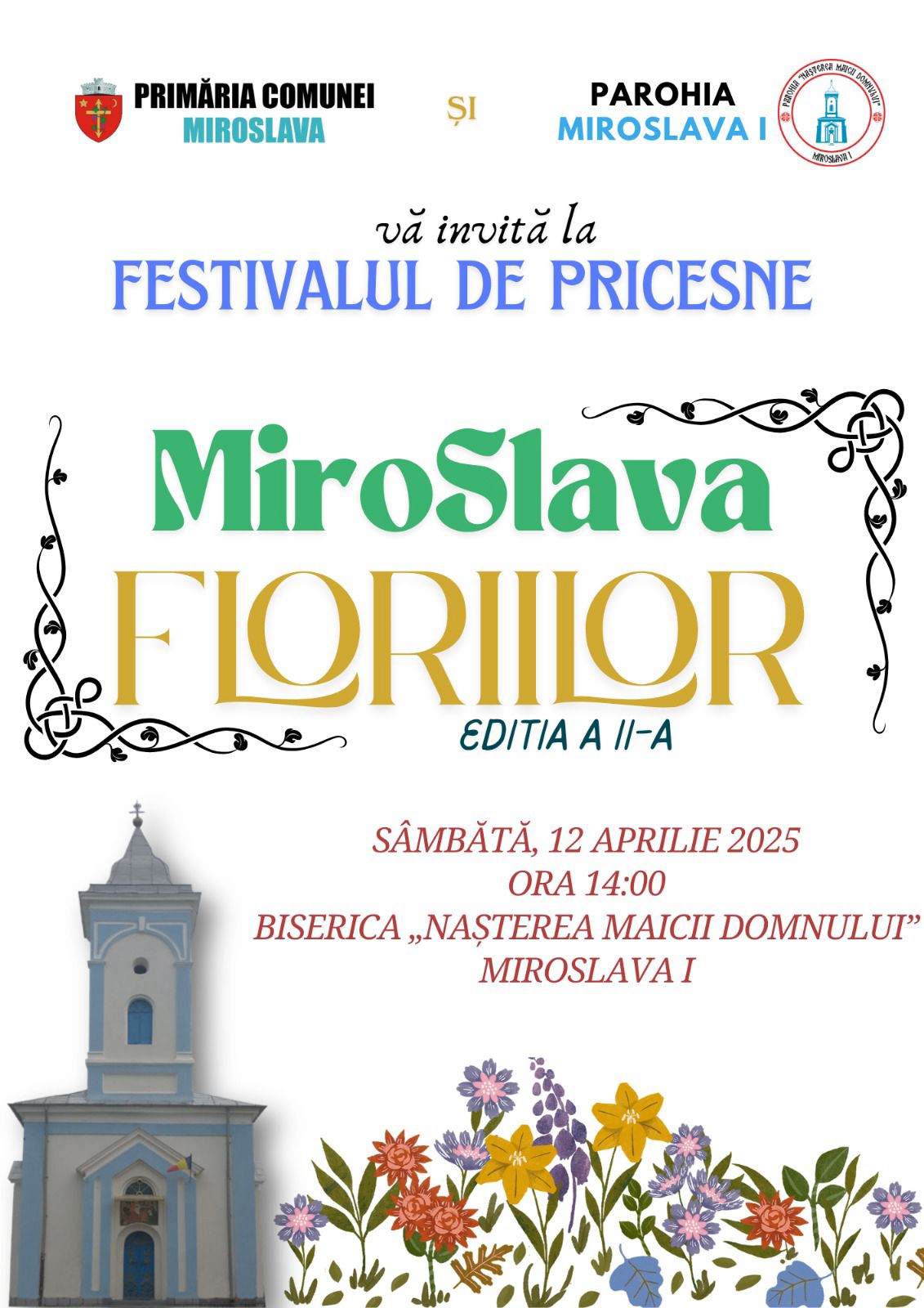 Evenimente care vor avea loc în Arhiepiscopia Iaşilor, în perioada 6-12 aprilie 2025