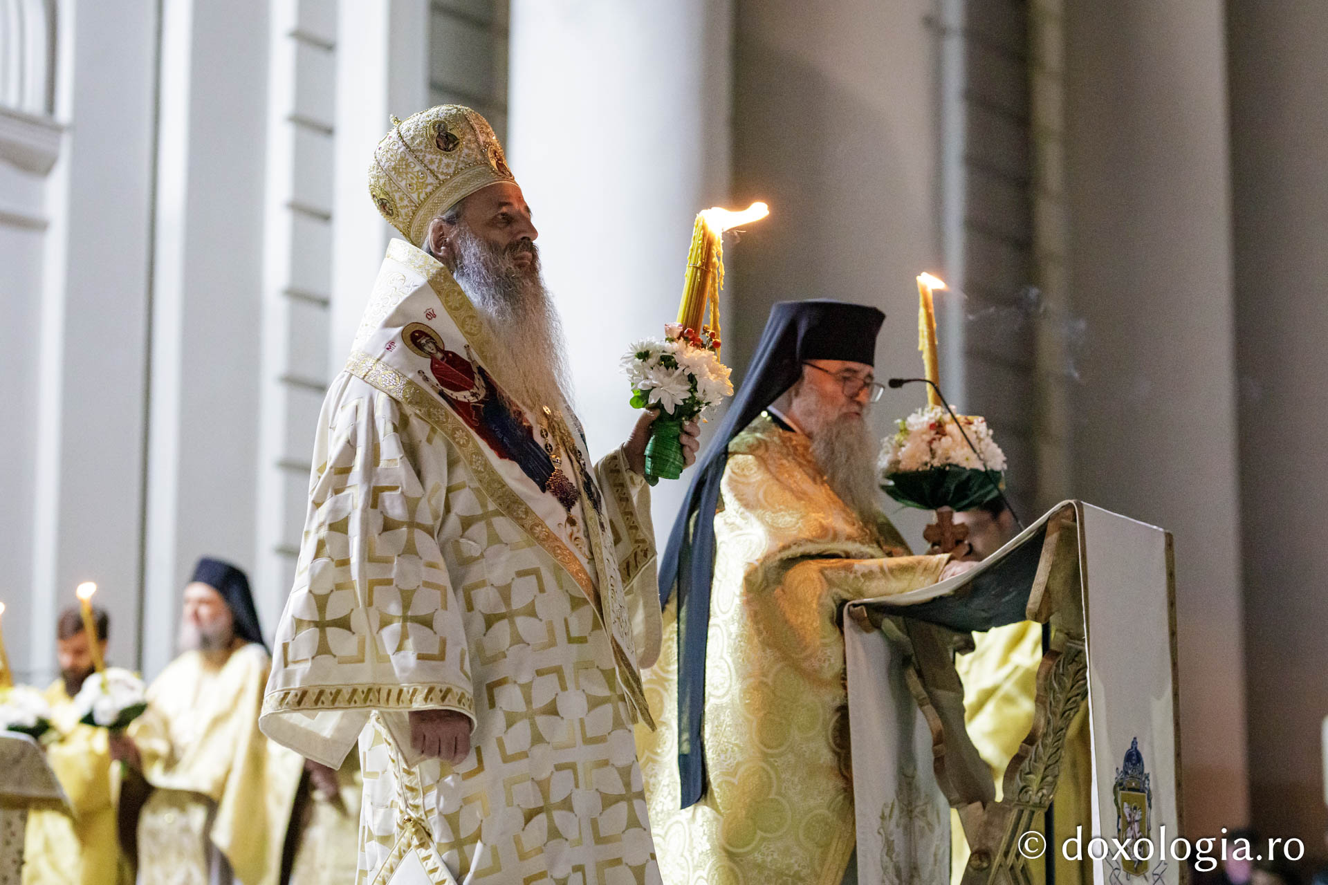 Noaptea Învierii la Catedrala Mitropolitană din Iași