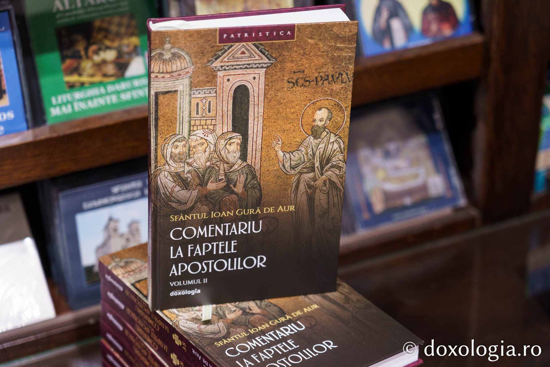 Lansare de excepție la Librăria „Doxologia” – Două noi volume ale Sfântului Ioan Gură de Aur
