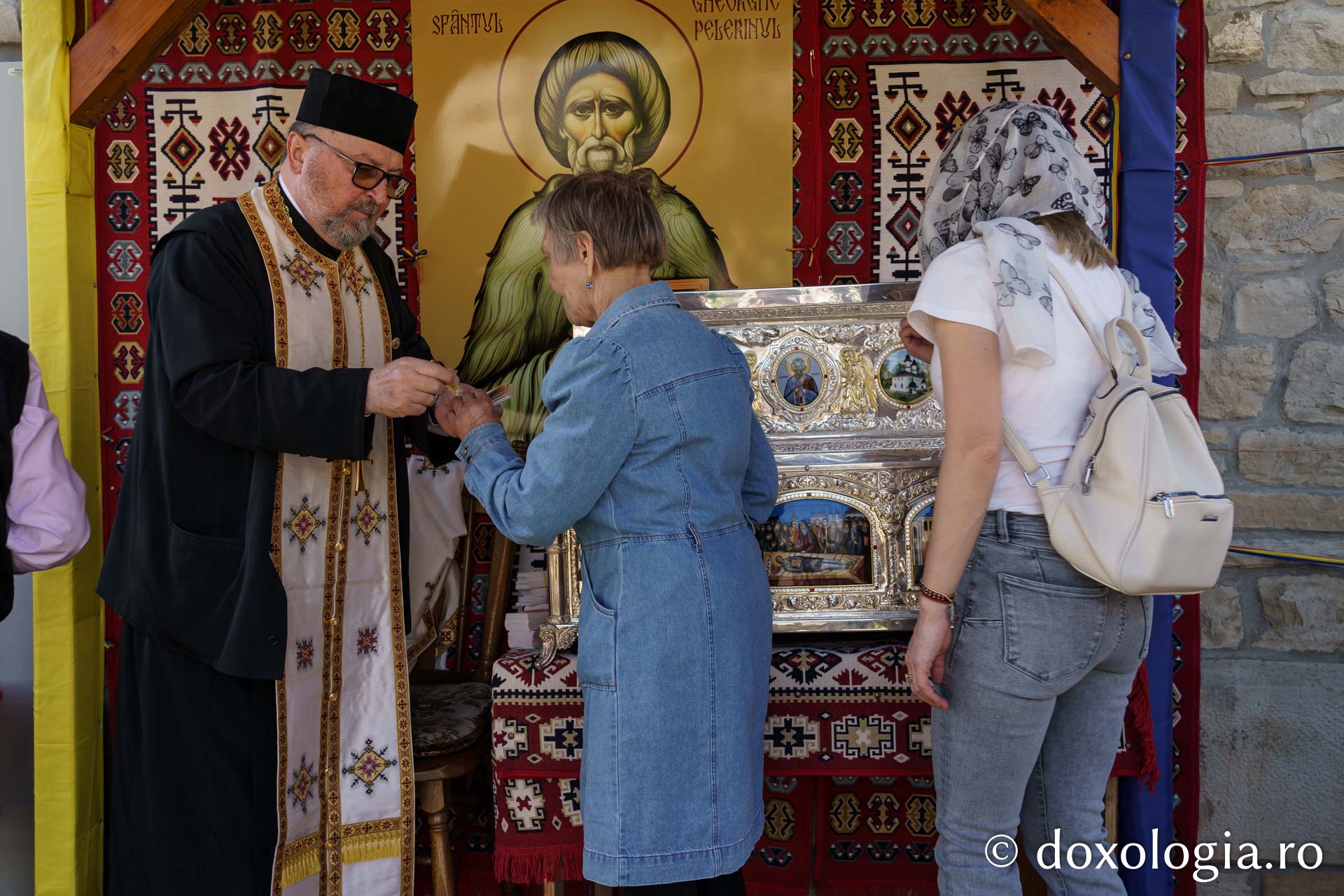 Botoșaniul în rugăciune: Moaștele Sfântului Gheorghe Pelerinul, purtate pe străzile orașului