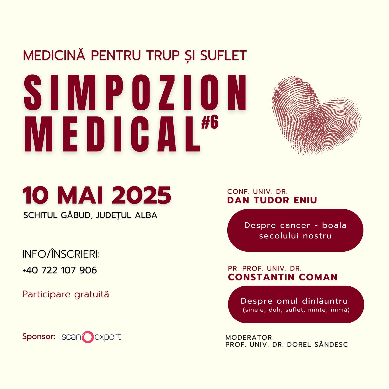 Simpozion Medical #6 la Schitul Găbud