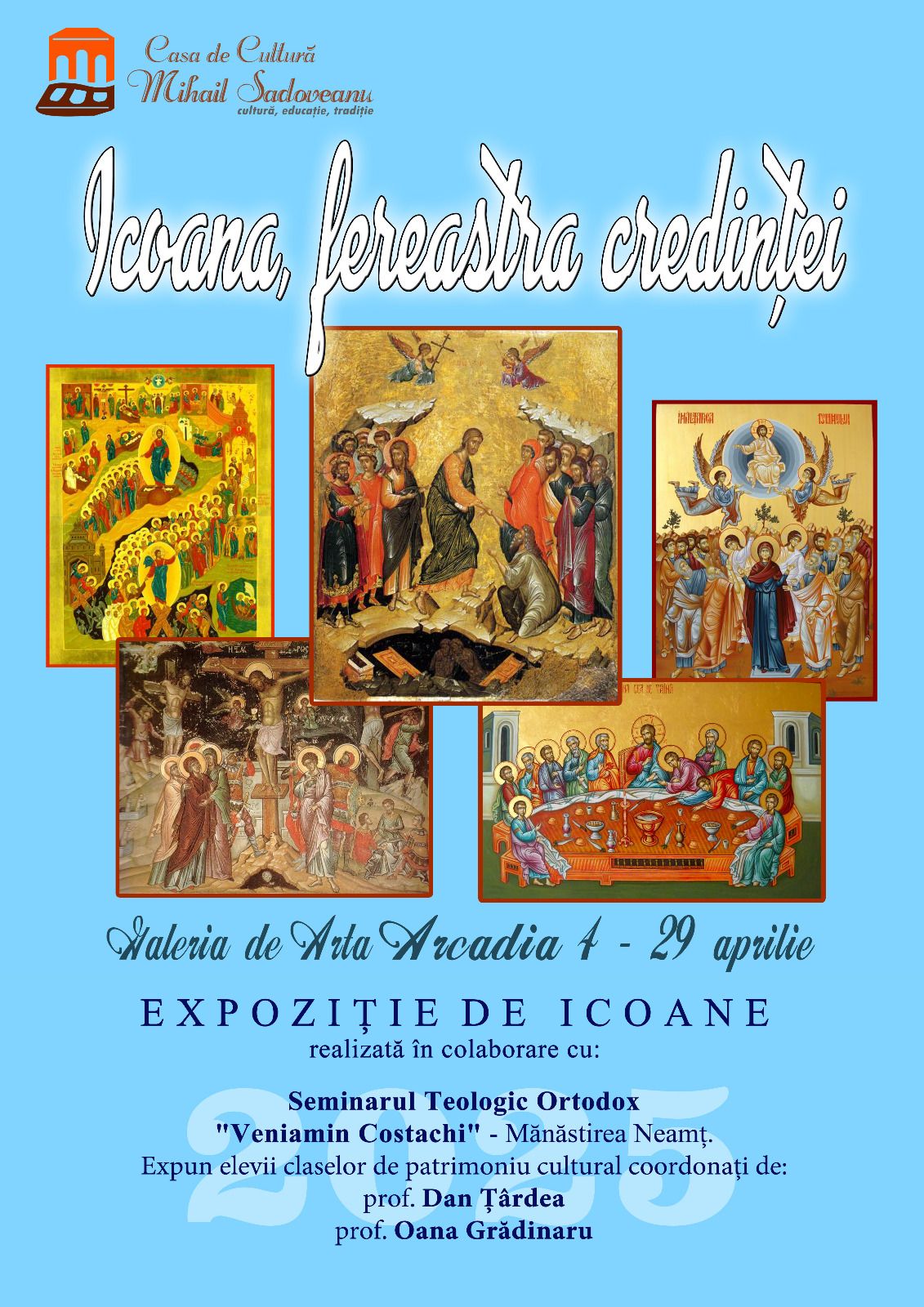 Evenimente care vor avea loc în Arhiepiscopia Iaşilor, în perioada 6-12 aprilie 2025