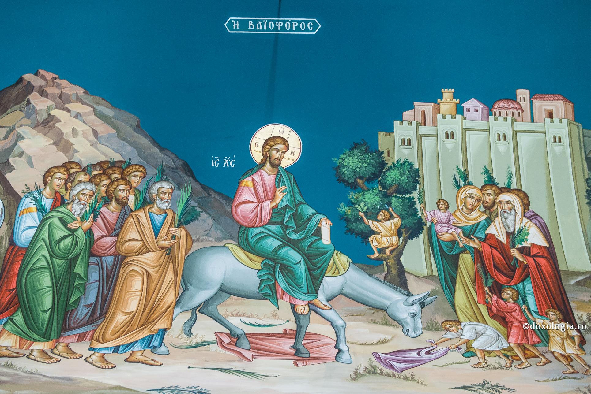 Intrarea Domnului în Ierusalim. Duminica a 6-a din Post (a Floriilor)