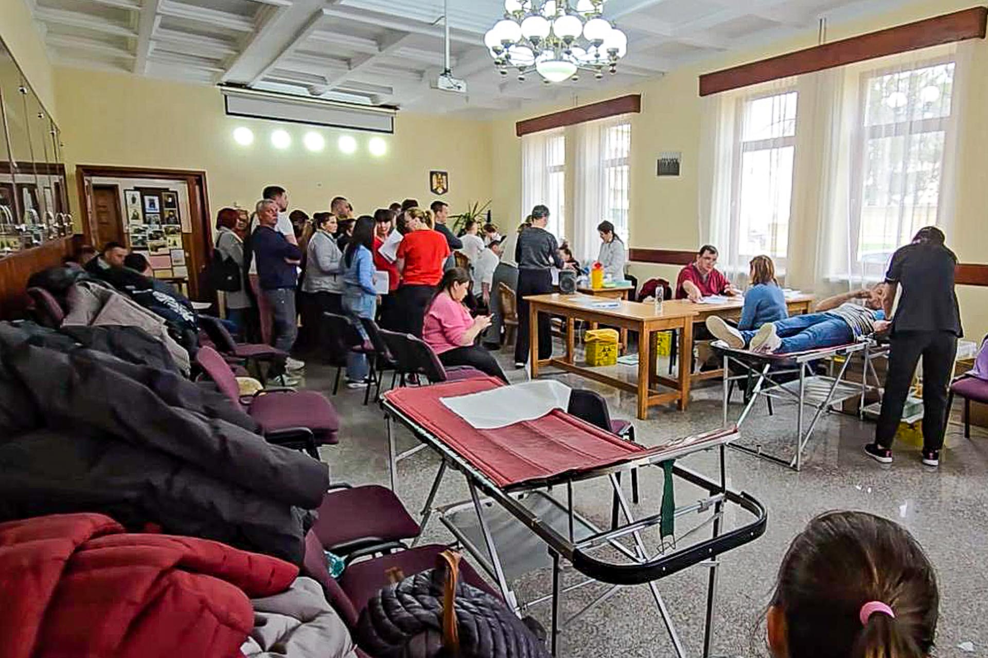 Din dragoste pentru viață, donează sânge!: Campanie de donare de sânge organizată de Protopopiatul Pașcani în colaborare cu CTS Iași