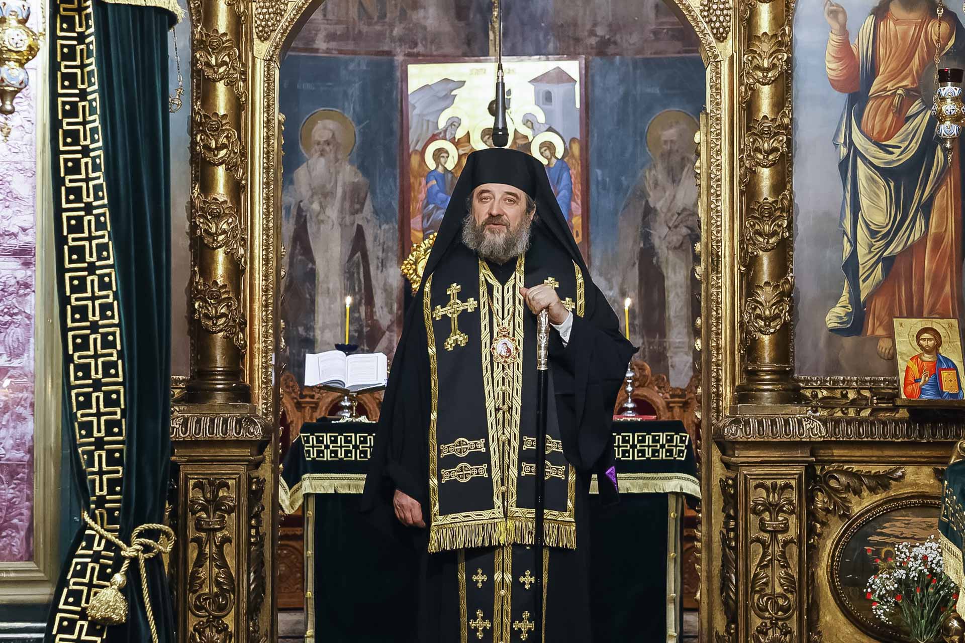 Denia Canonului cel Mare, oficiată la Mănăstirea Frumoasa din Iași de Preasfințitul Părinte Nichifor Botoșăneanul