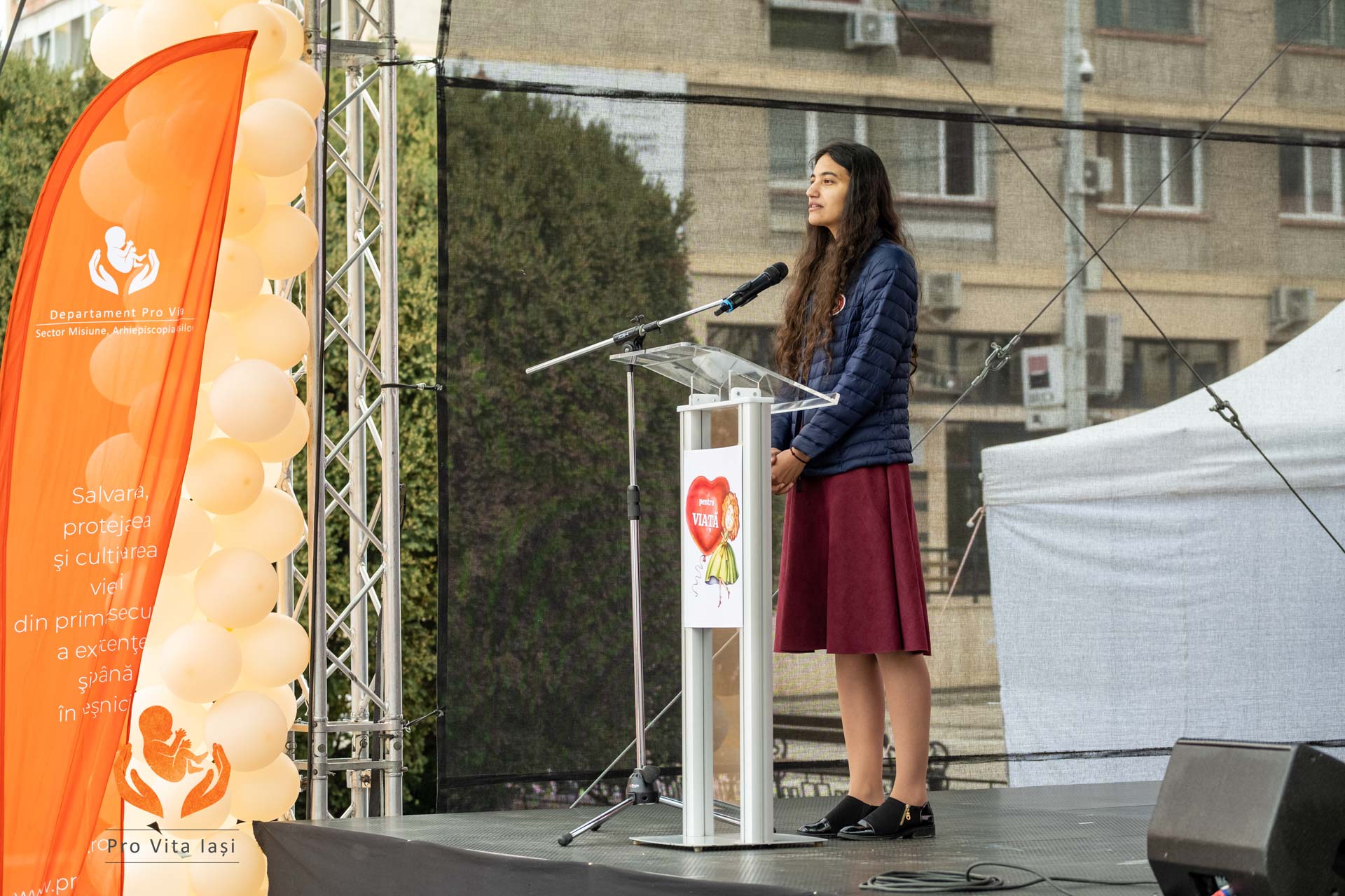 Pașii din Marșul pentru Viață spre viitoarea casă pentru mamele în dificultate