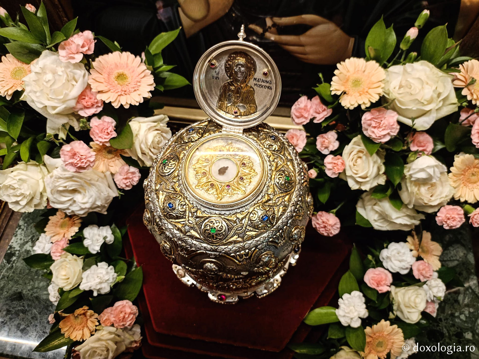 Moaștele Sfintei Matrona din Moscova