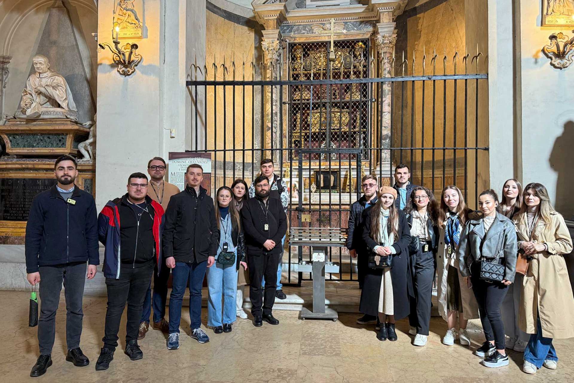 Pelerinaj la Roma al studenților Facultății de Teologie Ortodoxă din Iași