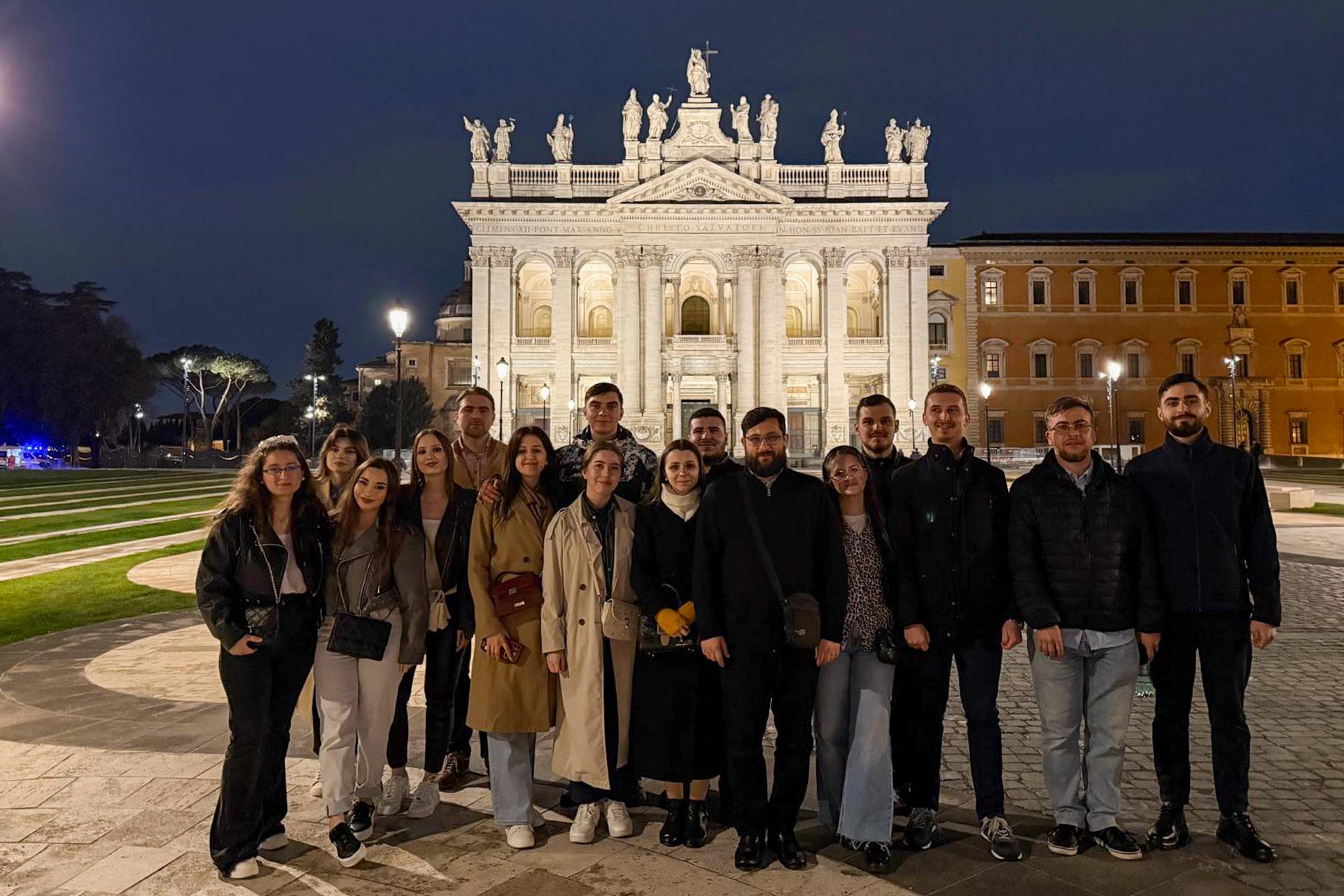 Pelerinaj la Roma al studenților Facultății de Teologie Ortodoxă din Iași