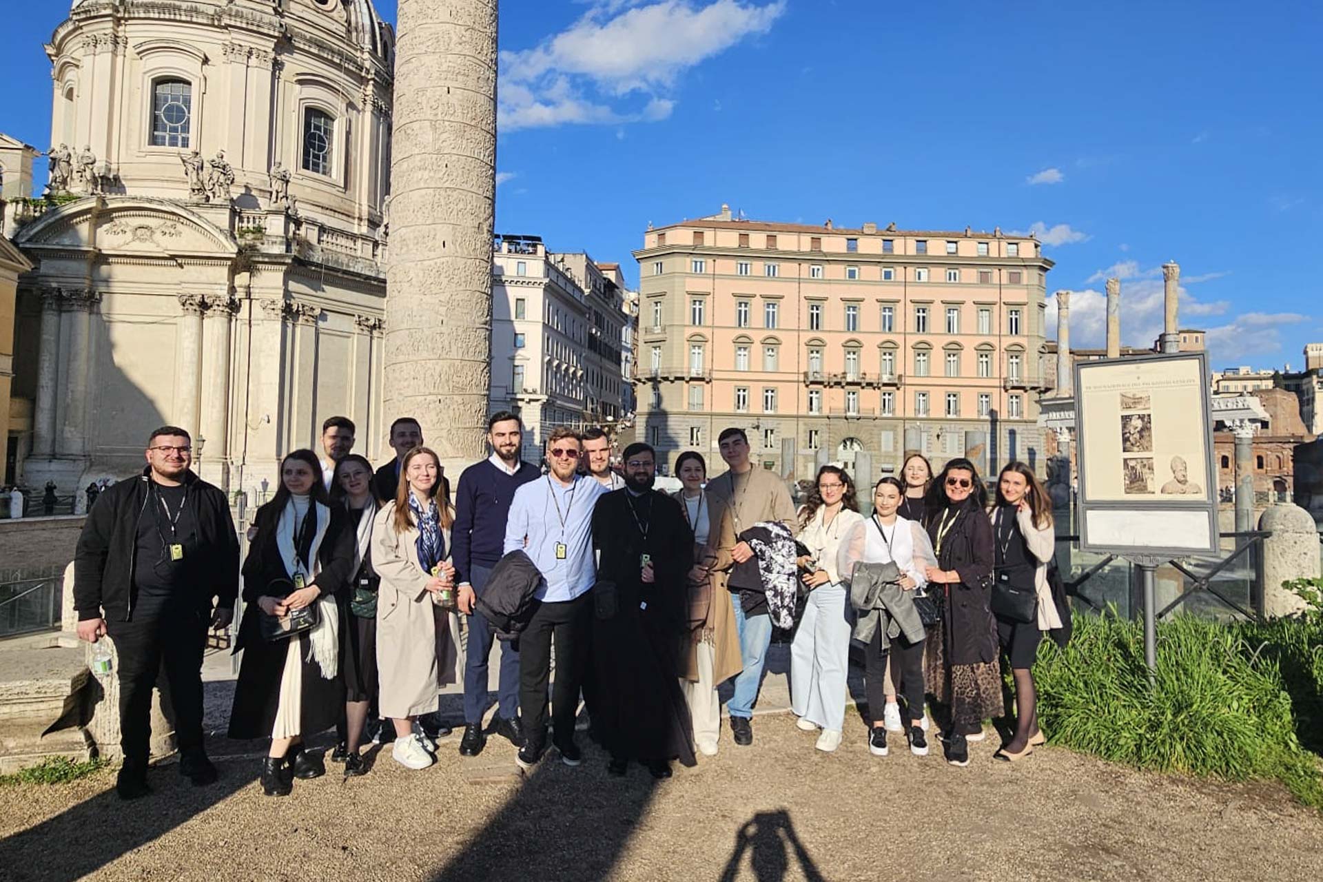 Pelerinaj la Roma al studenților Facultății de Teologie Ortodoxă din Iași