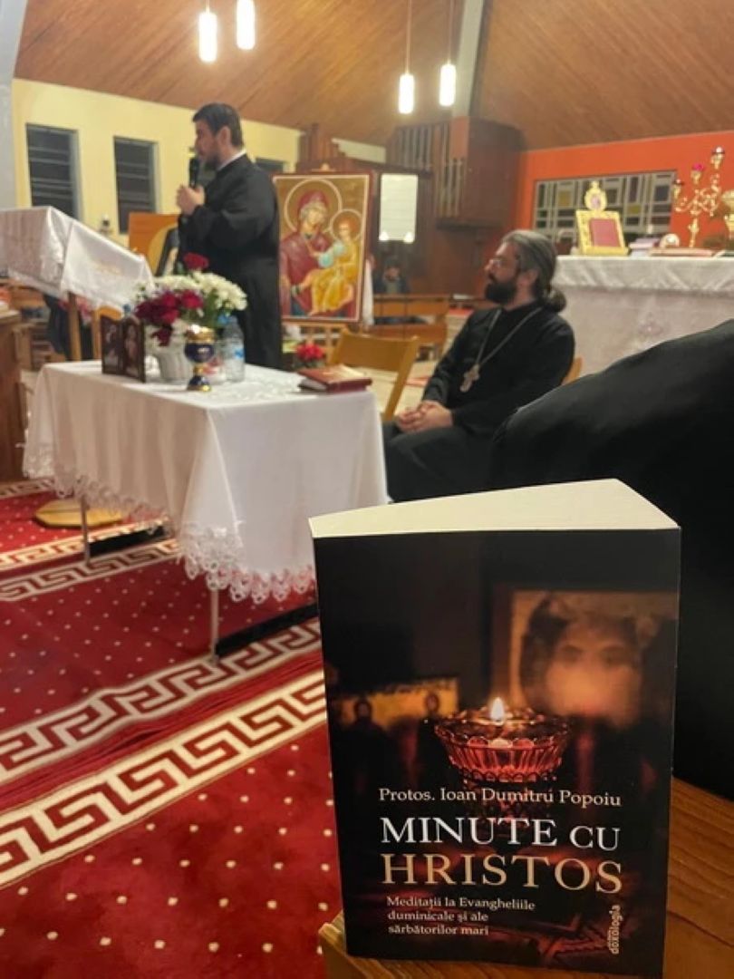 Volumul „Minute cu Hristos”, lansat de Protos. Ioan Popoiu la Parohia românească din Hersbruck