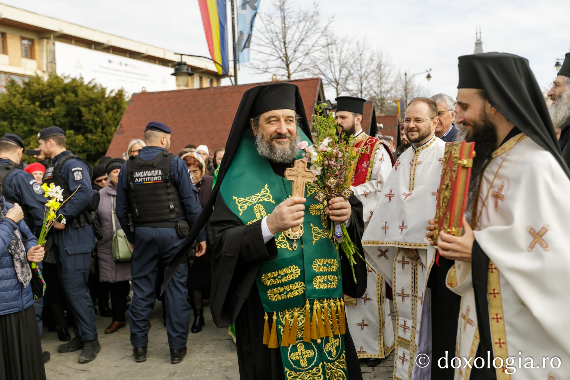 Aproximativ 2000 de credincioși au participat la Procesiunea de Florii din Iași