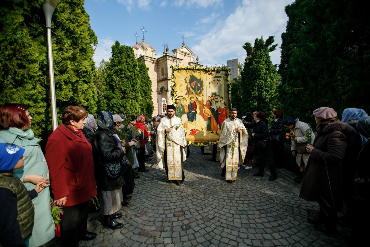 Pelerinajul de Florii de la Iaşi